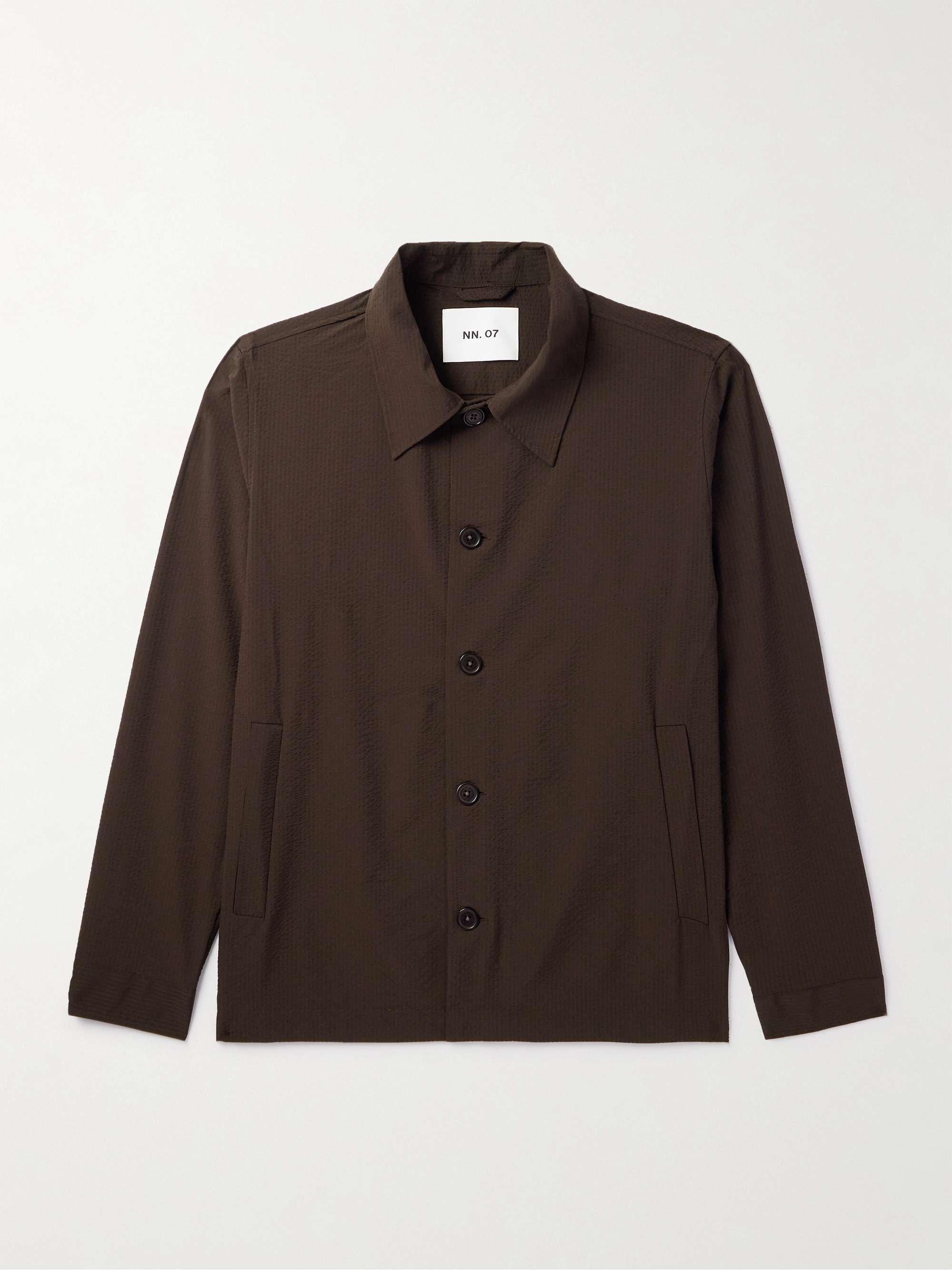 Zander 1924 Striped Seersucker Overshirt view