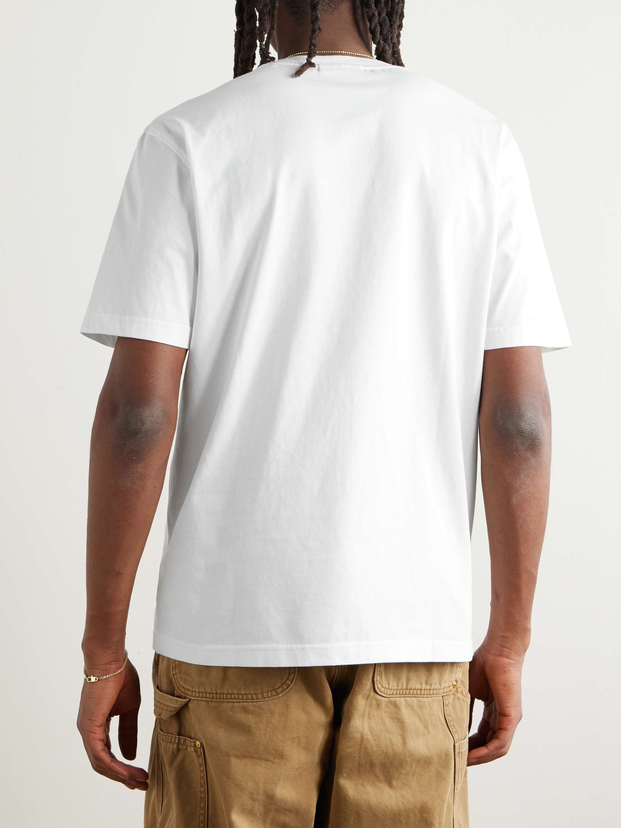 Adam 3209 Logo-Print Pima Cotton-Jersey T-Shirt view