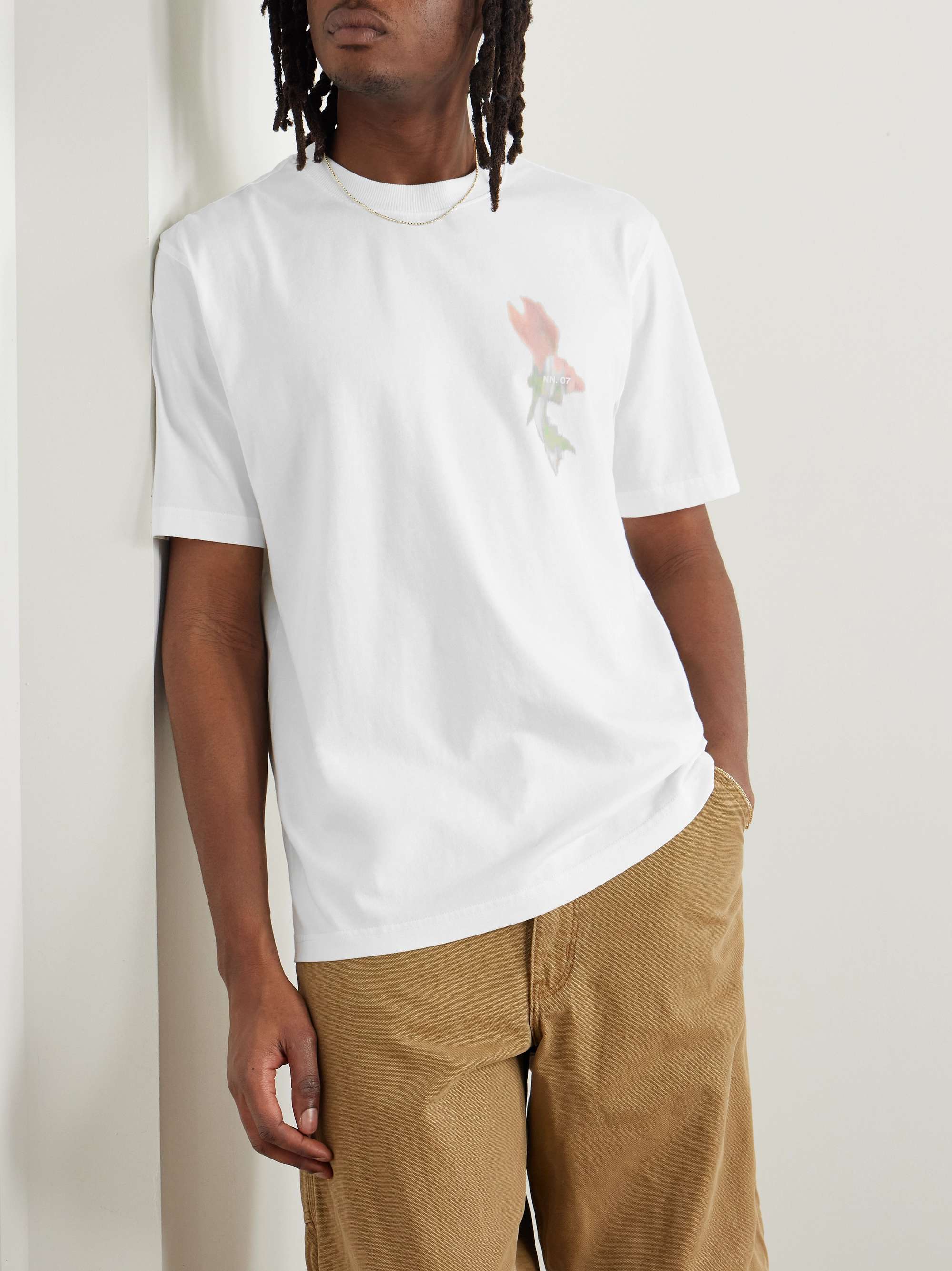 Adam 3209 Logo-Print Pima Cotton-Jersey T-Shirt view