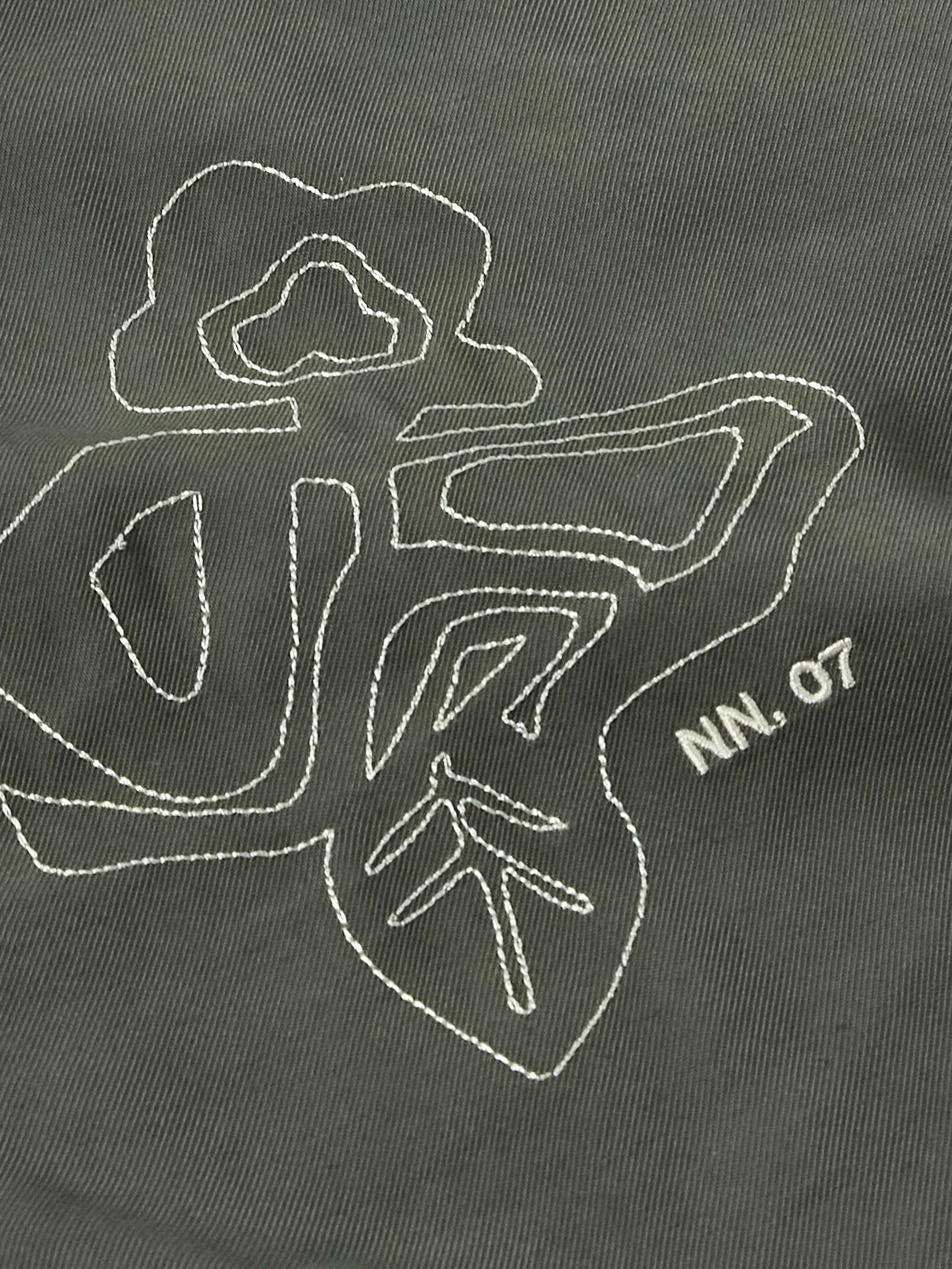 Ares 5027 Embroidered LENZING™ ECOVERO™-Blend Twill Shirt view