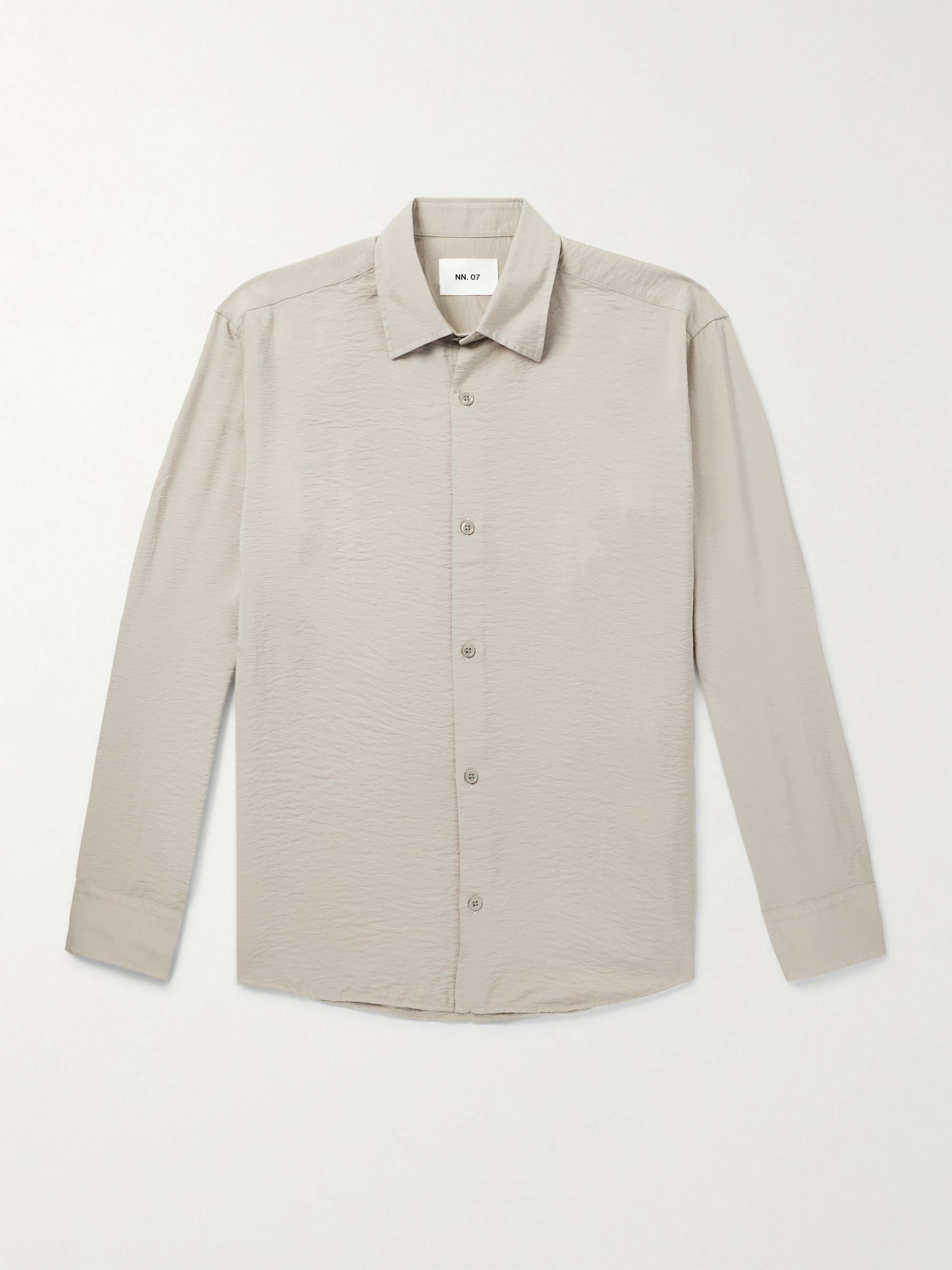 Freddy 5971 Crinkled Modal-Blend Shirt view