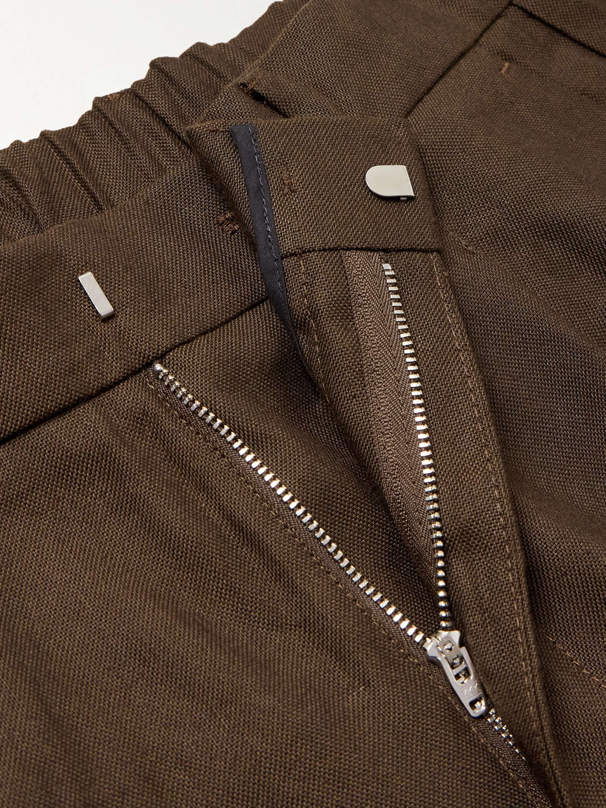 Kay 1808 Straight-Leg LENZING™ ECOVERO™ and Linen-Blend Trousers view
