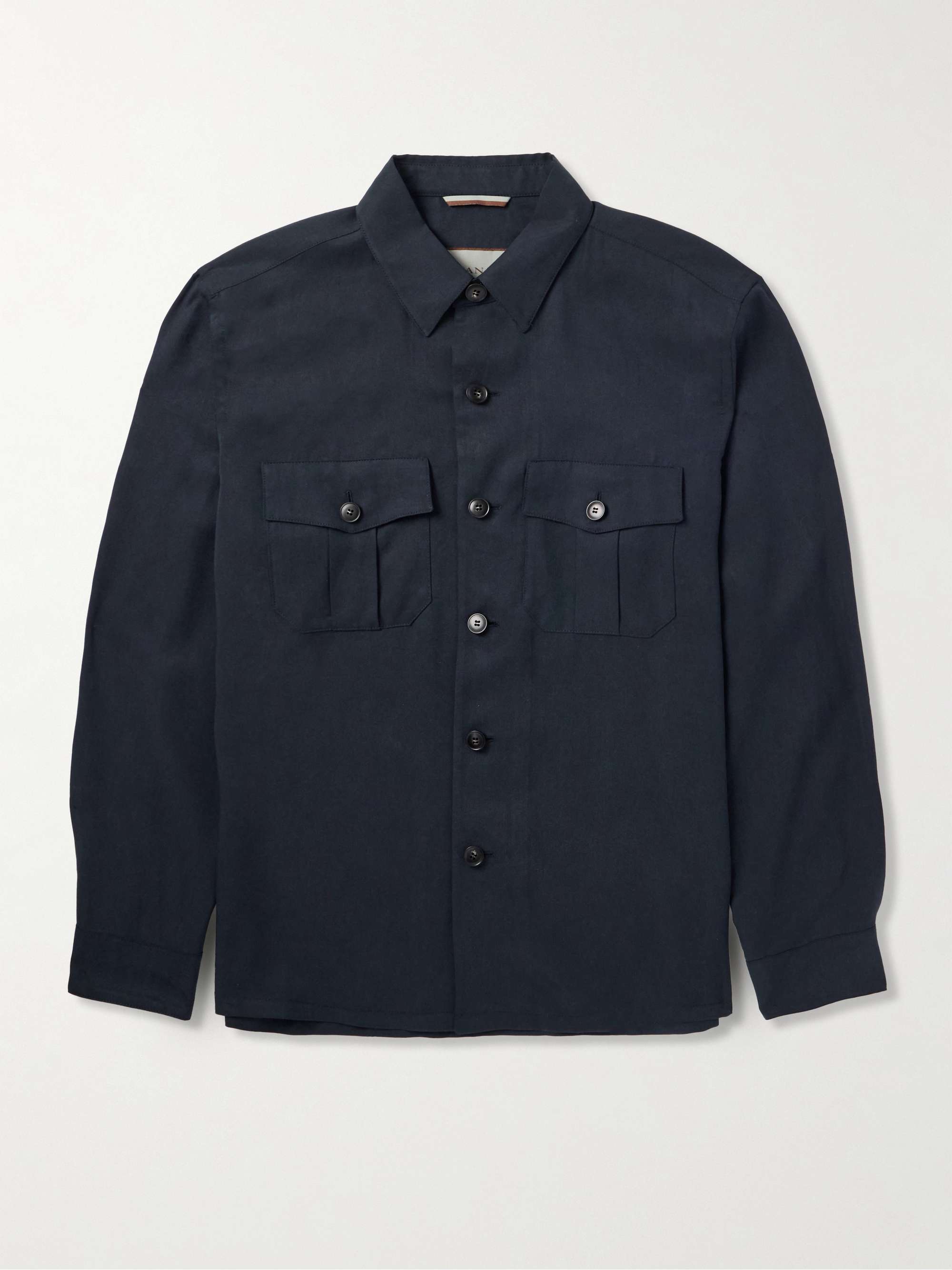 Lyocell-Twill Overshirt view