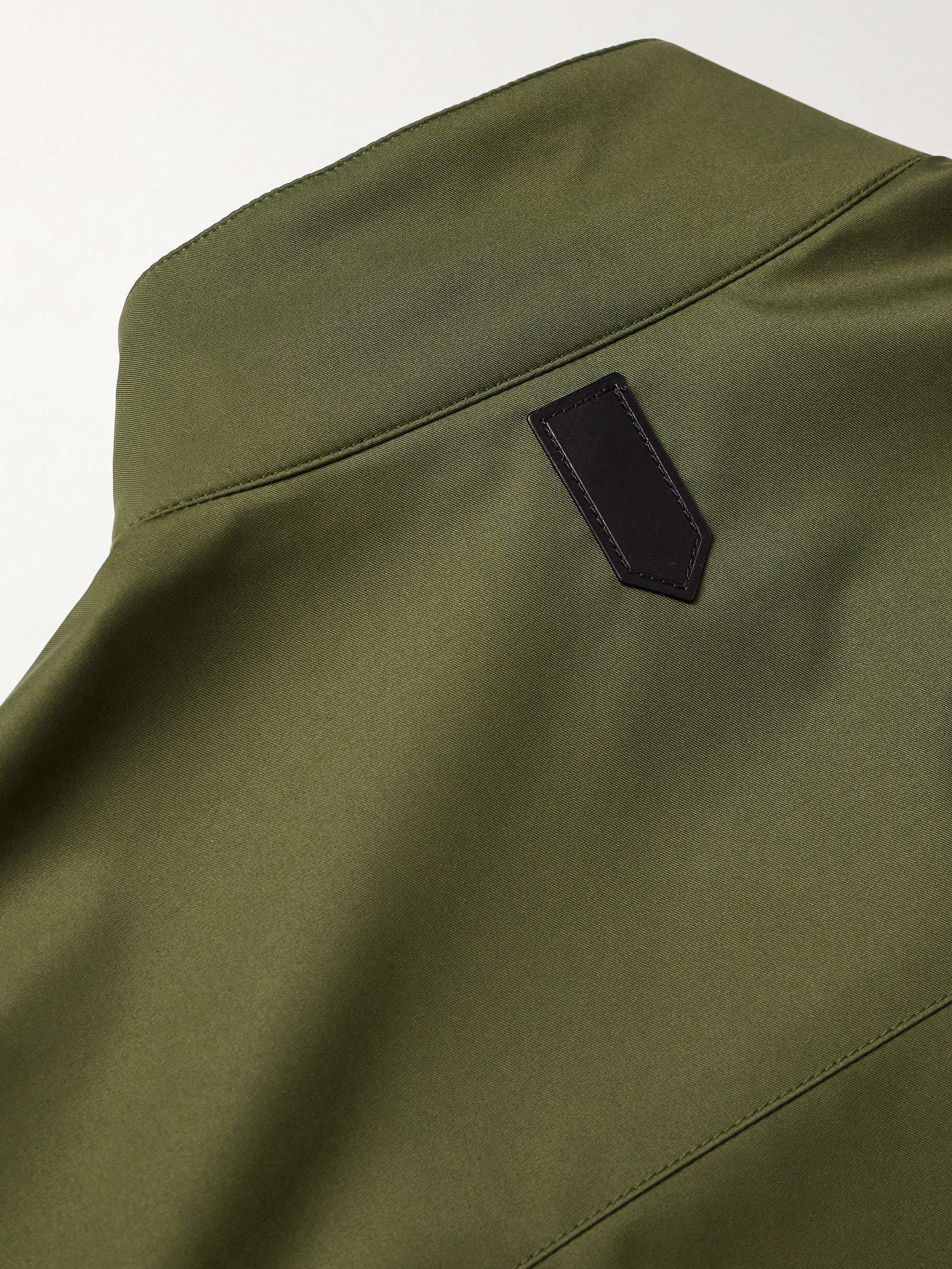 Reversible Twill and Jersey Blouson Jacket view