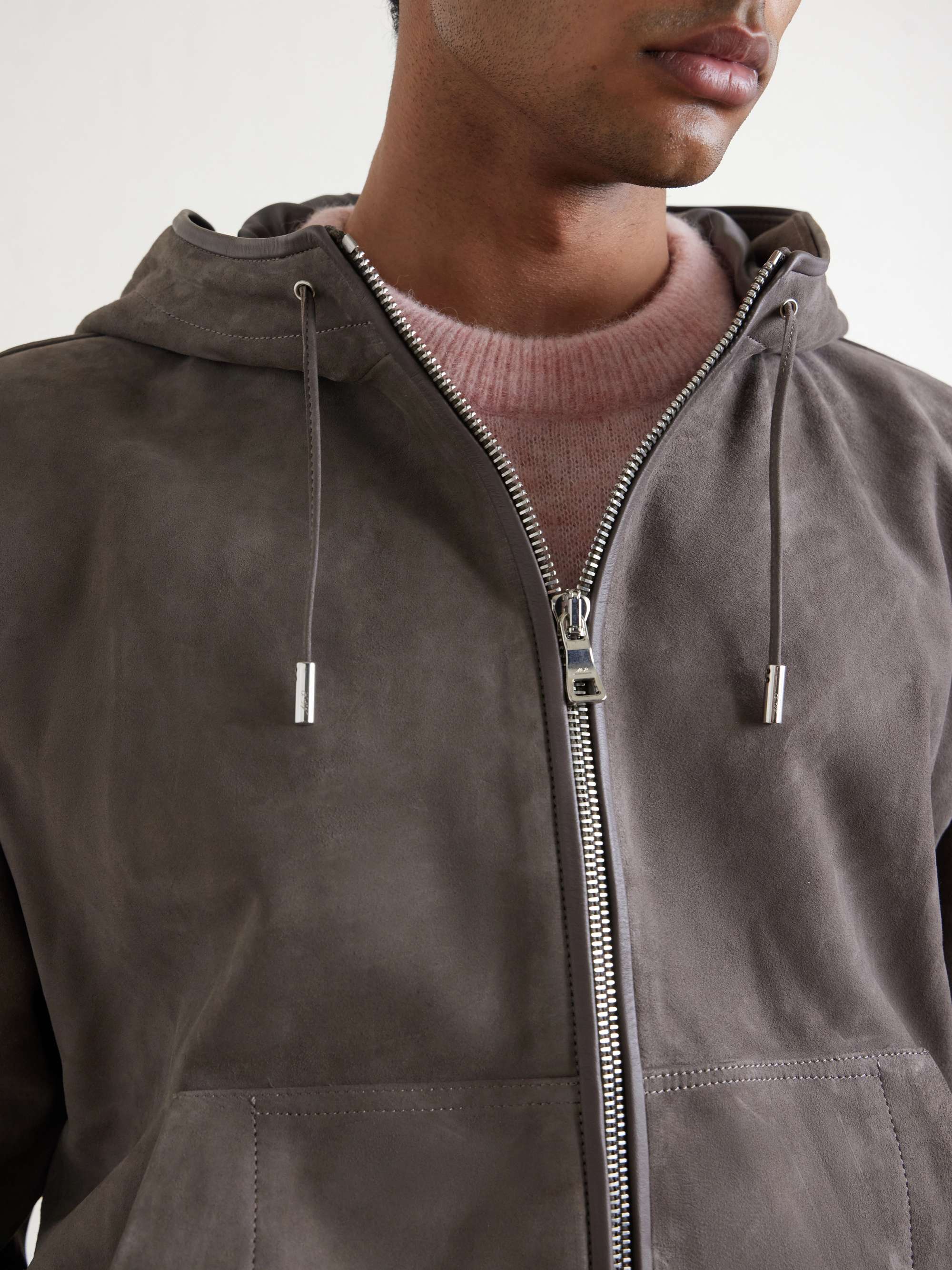 Suede Hoodie view