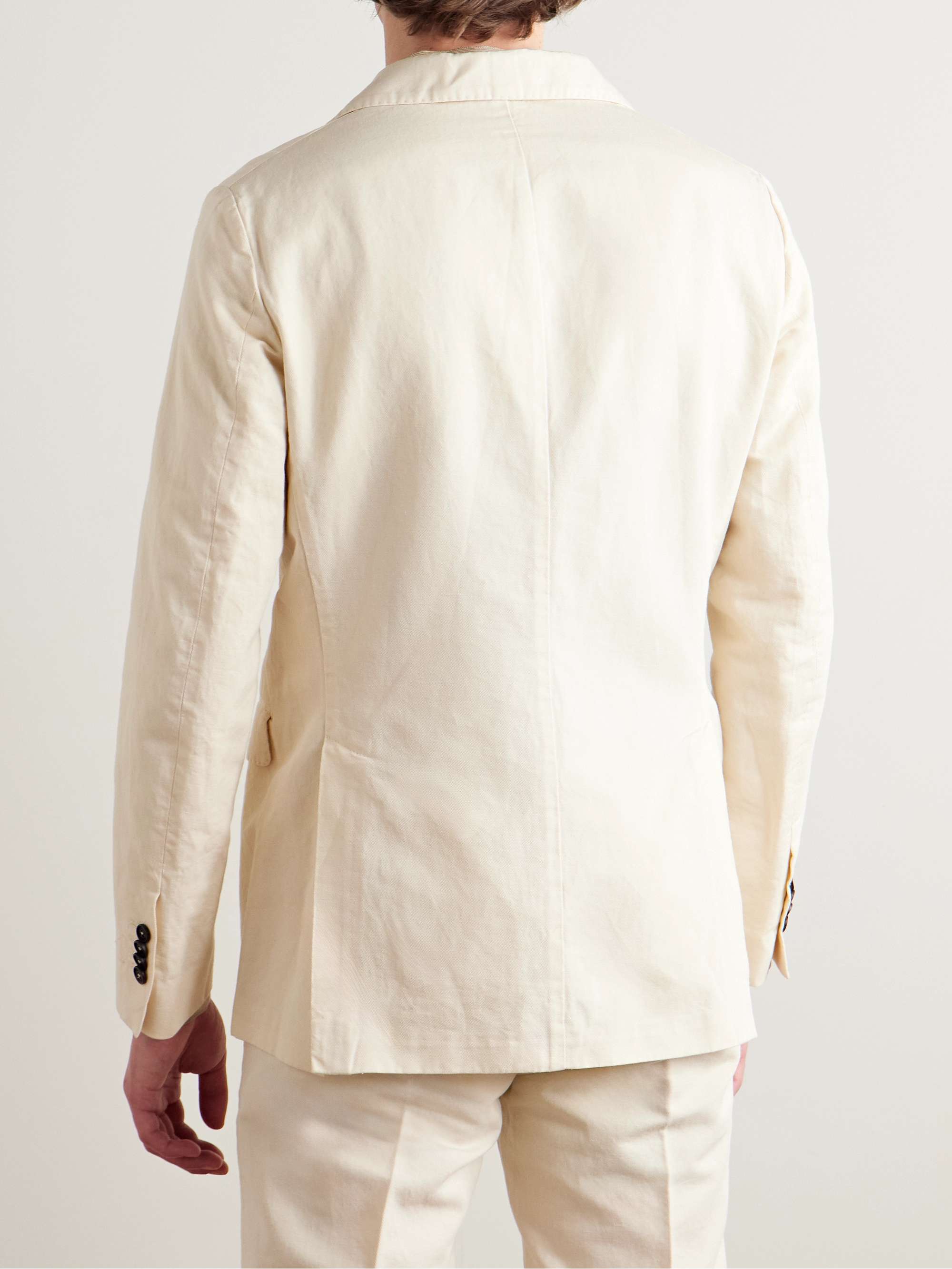 Catch2 Cotton and Linen-Blend Twill Suit Jacket view