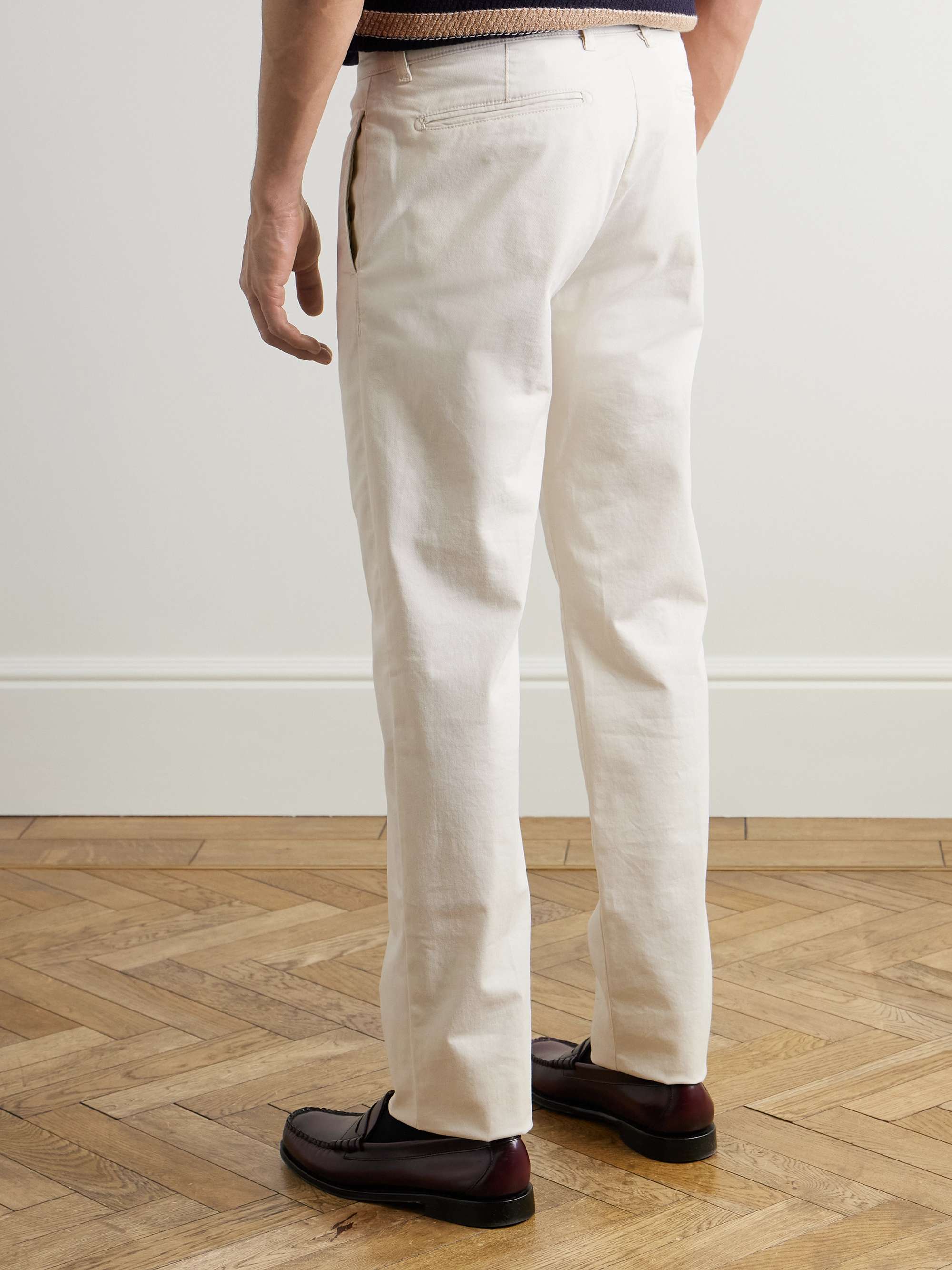 Winch2 Straight-Leg Cotton-Blend Twill Trousers view