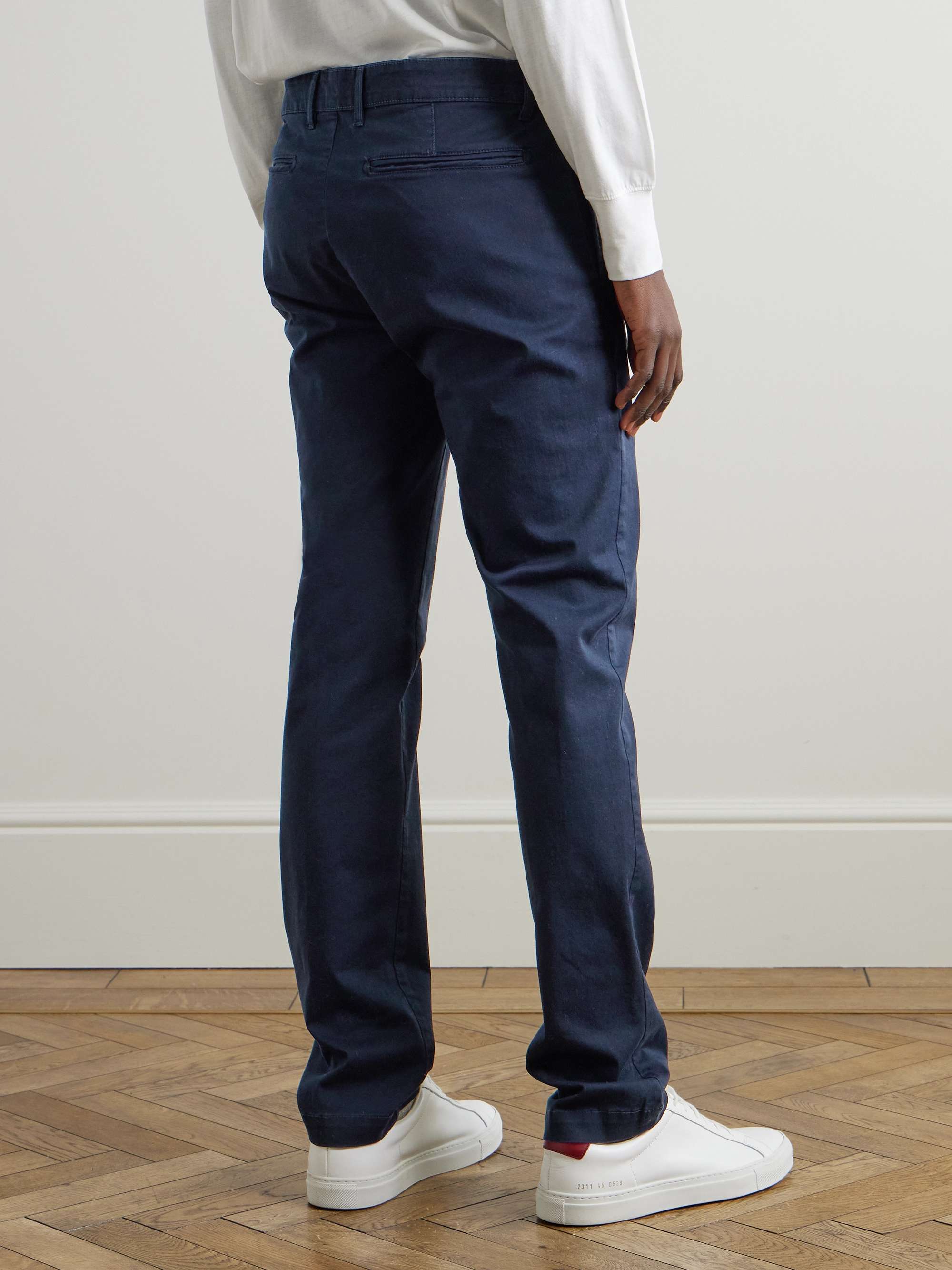 Winch2 Slim-Fit Cotton-Blend Twill Trousers view