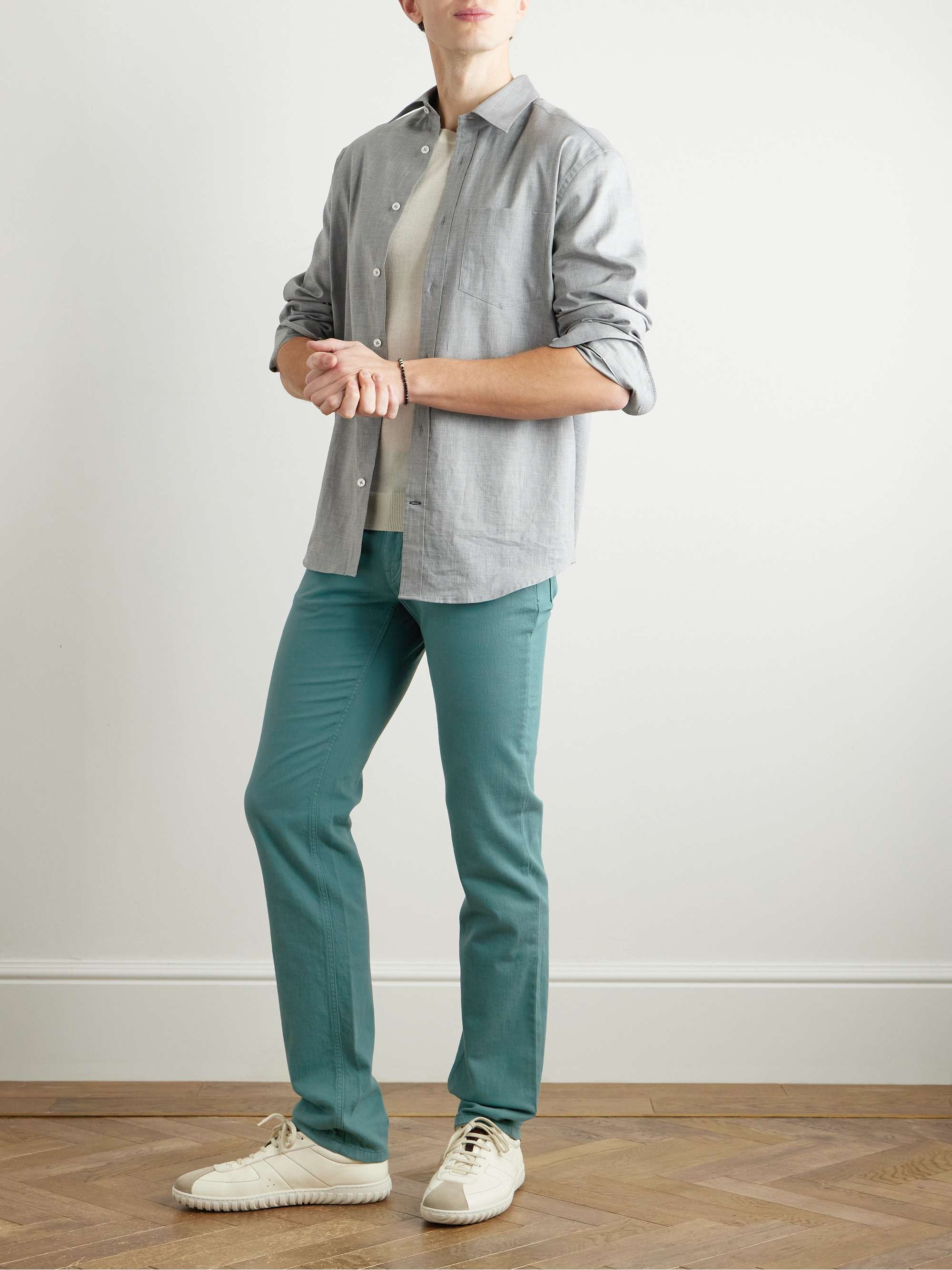 Meribel Slim-Fit Straight-Leg Jeans view
