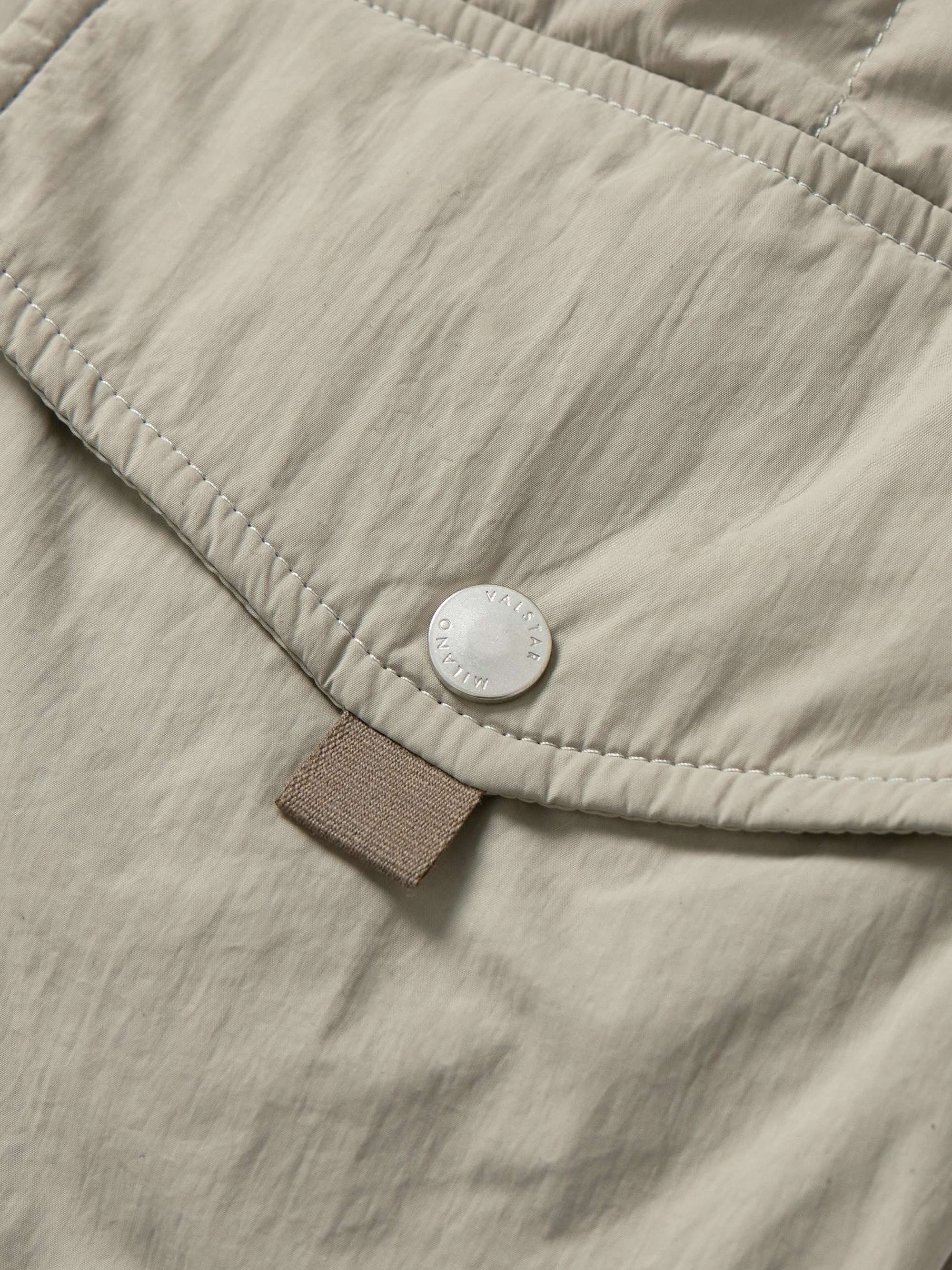 Ernest Quilted Shell Hooded Down Jacket view