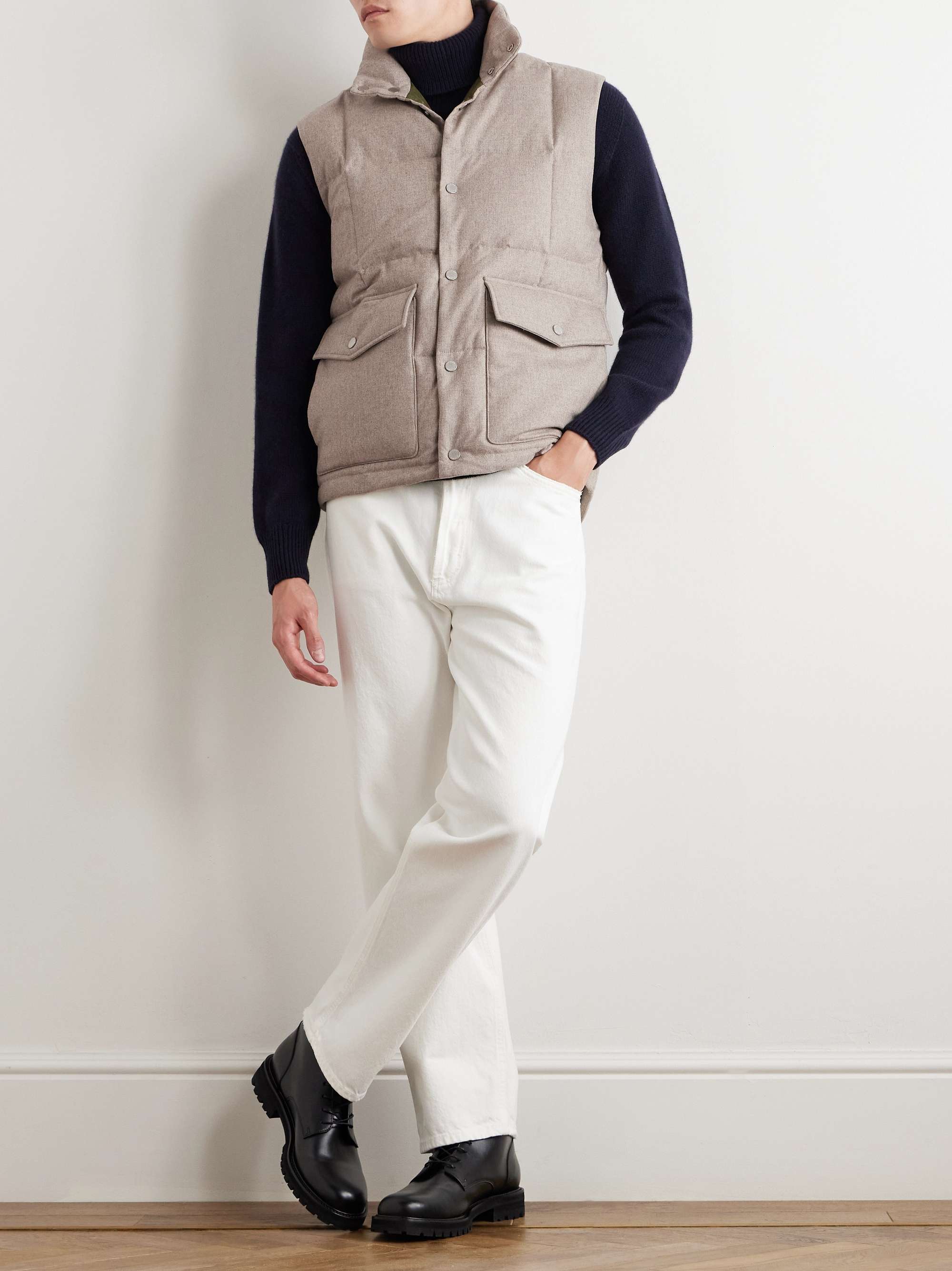Olly Quilted Shell Down Gilet view