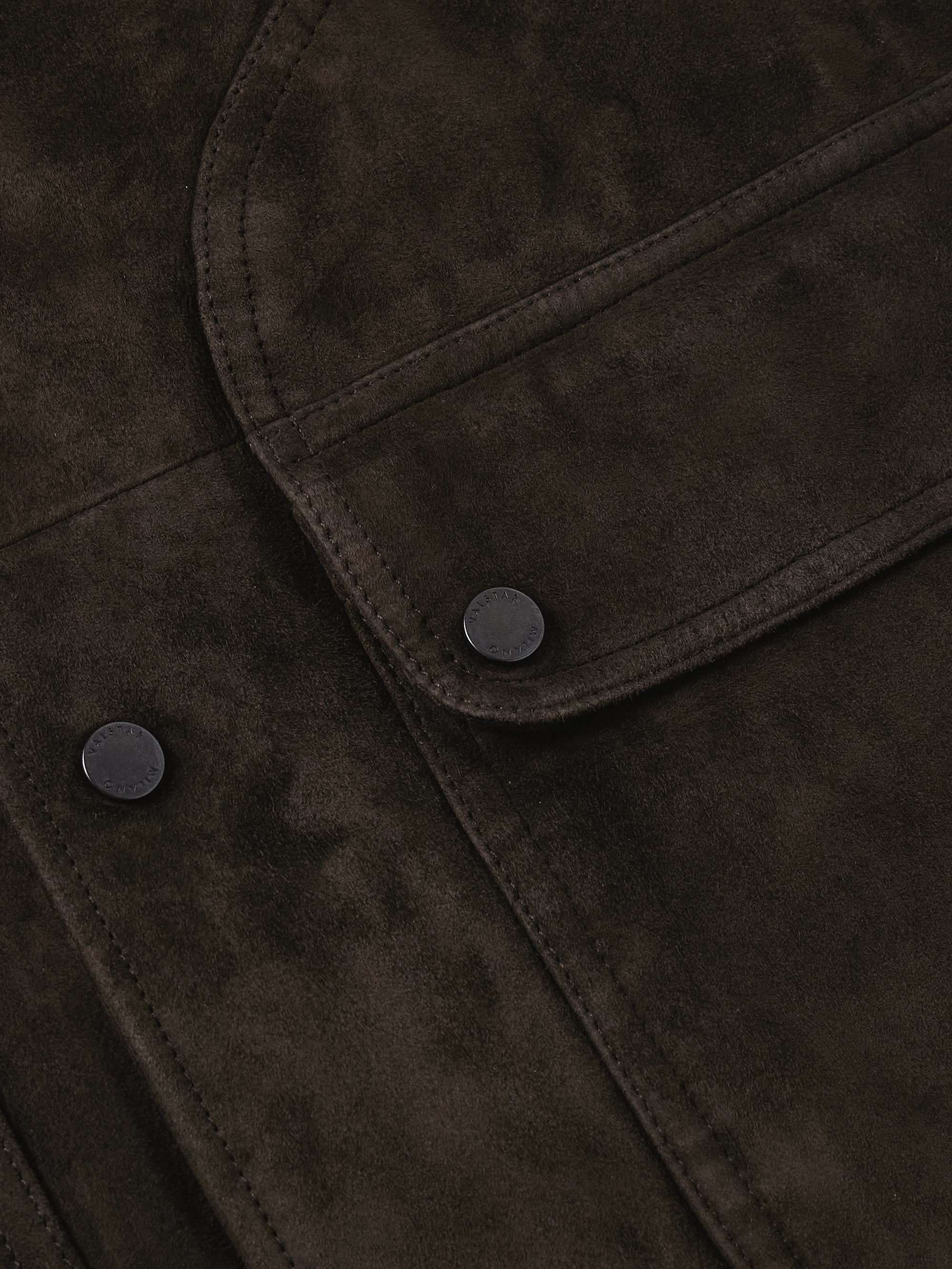 Paul Padded Suede Jacket view