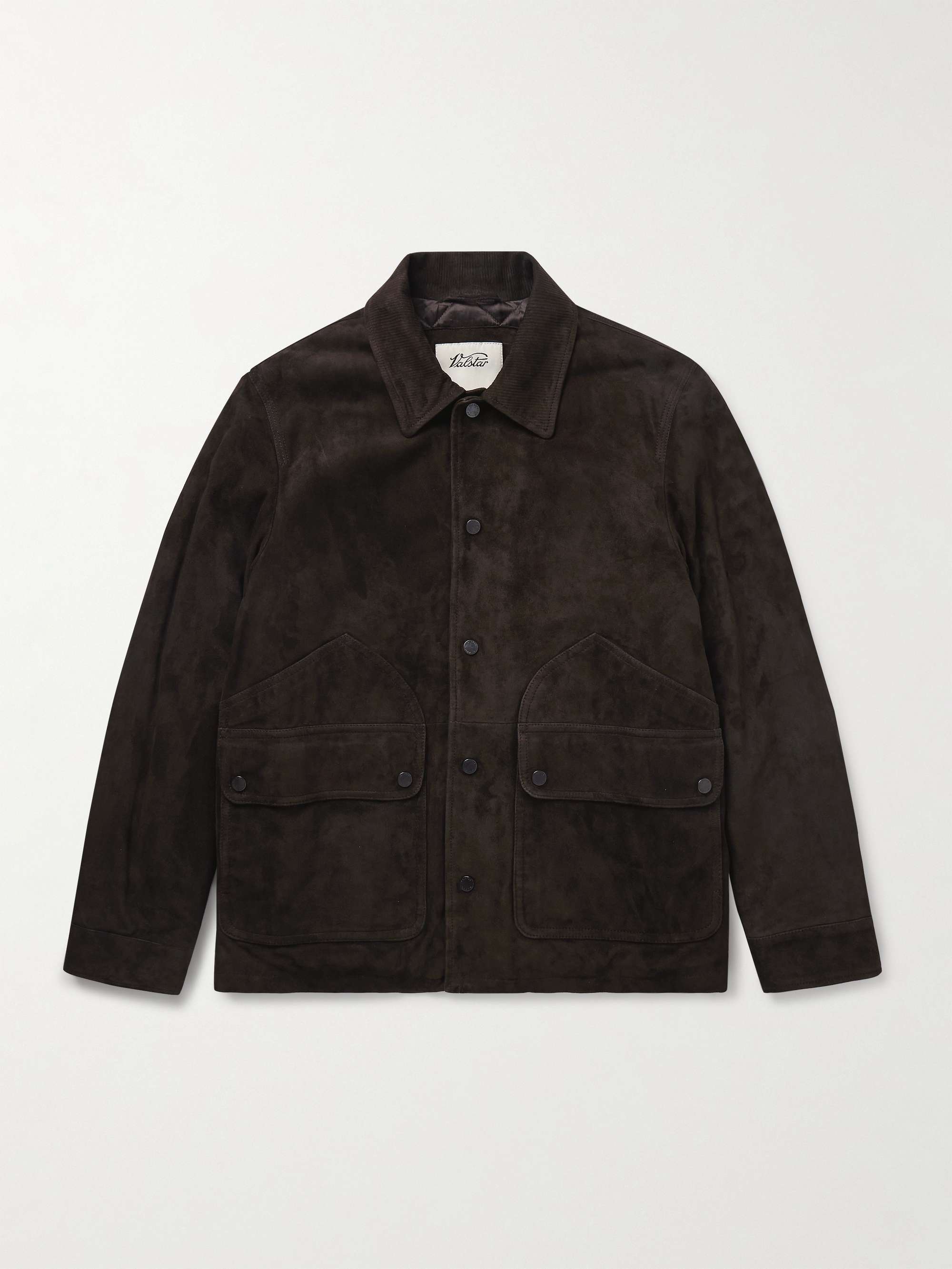 Paul Padded Suede Jacket view
