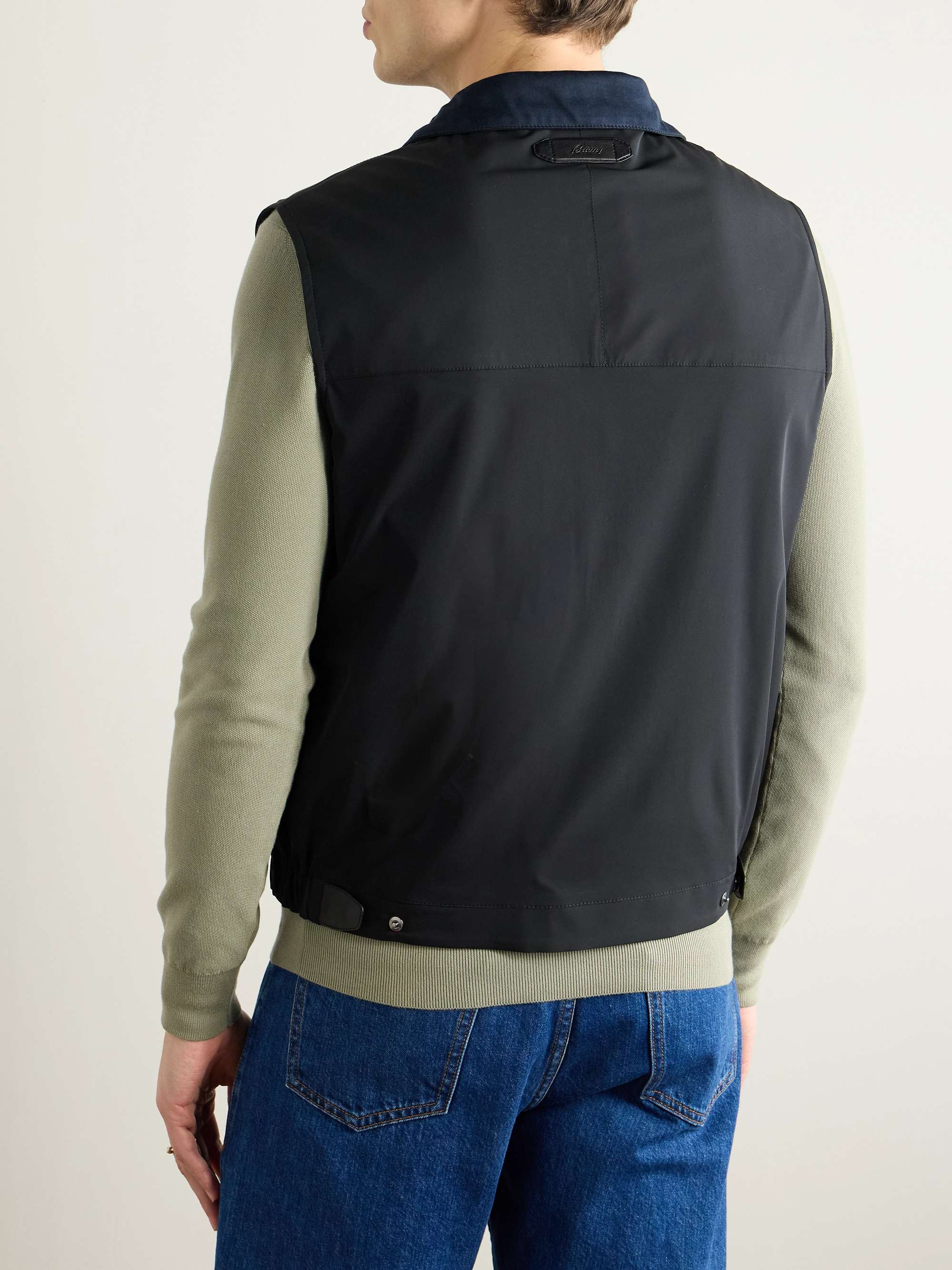 Reversible Silk-Blend and Jersey Gilet view