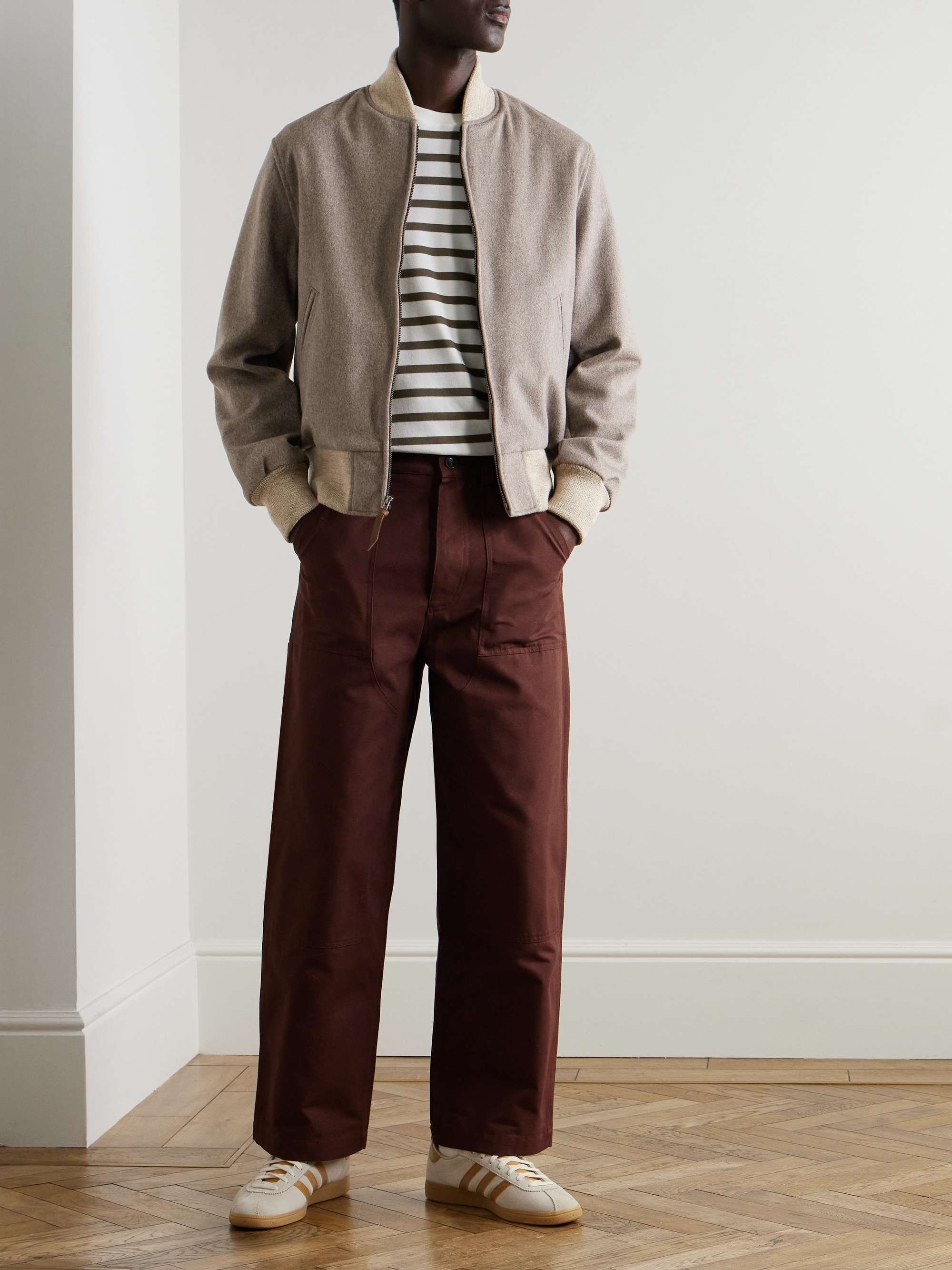 The Jackson Wool Bomber Jacket view