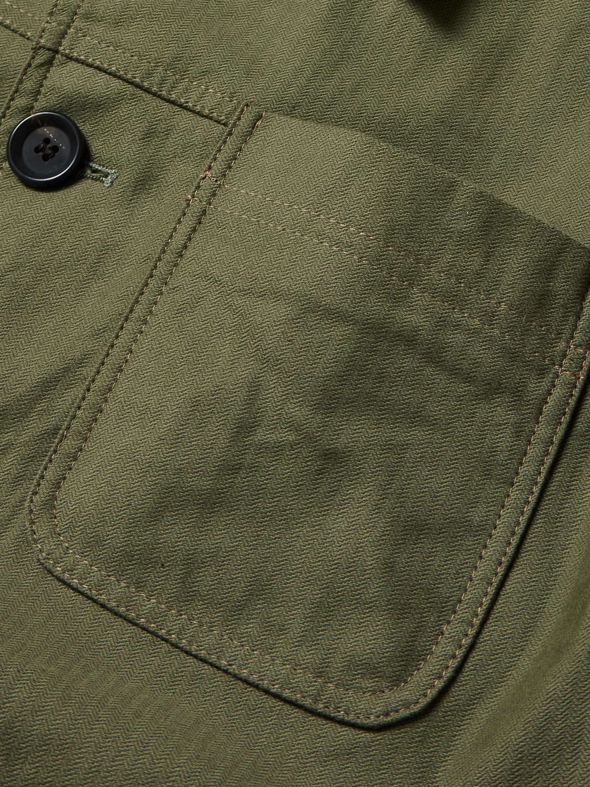 Buffalo Herringbone Cotton-Blend Jacket view