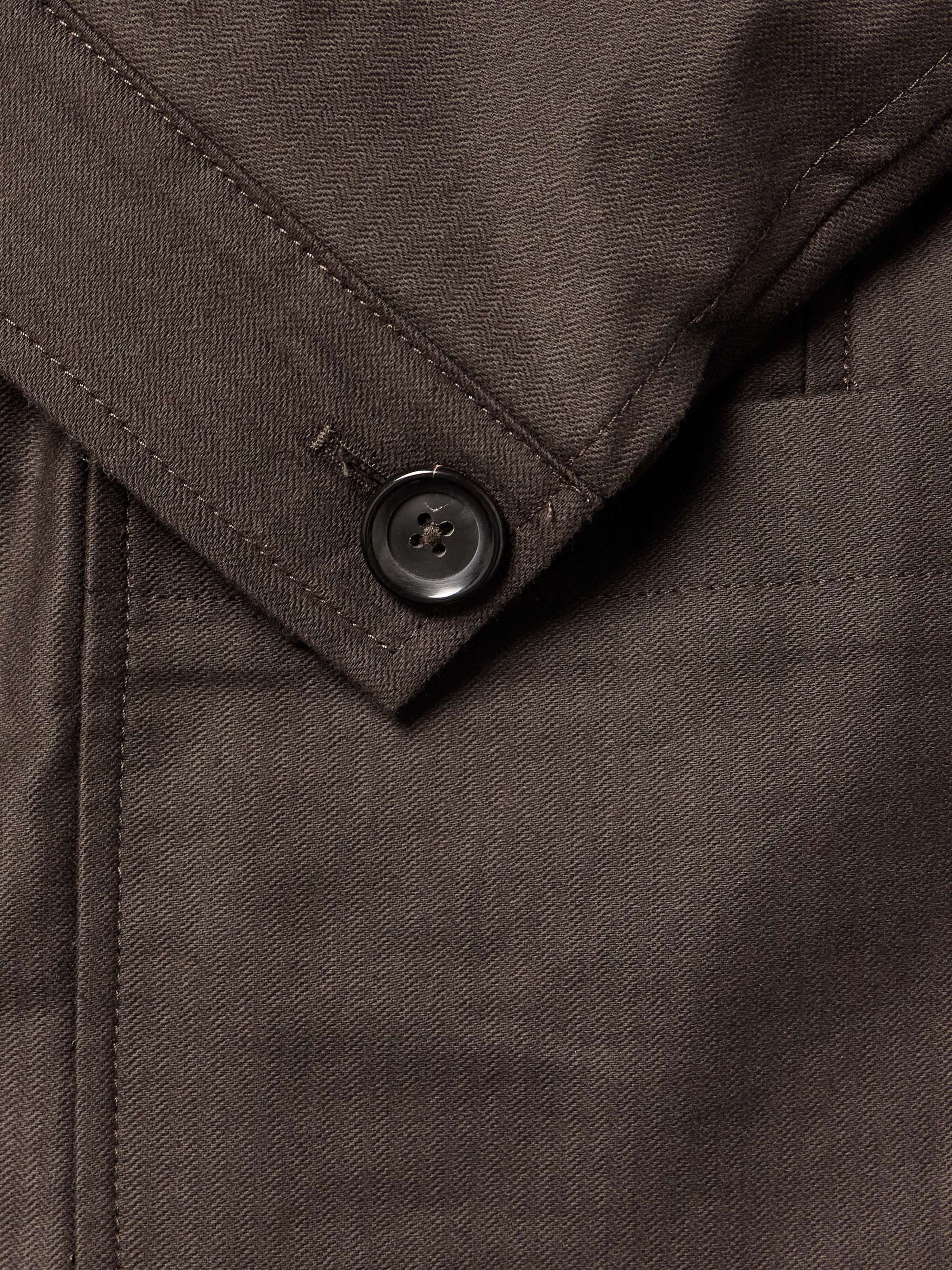 Herringbone Linen-Blend Suit Jacket view