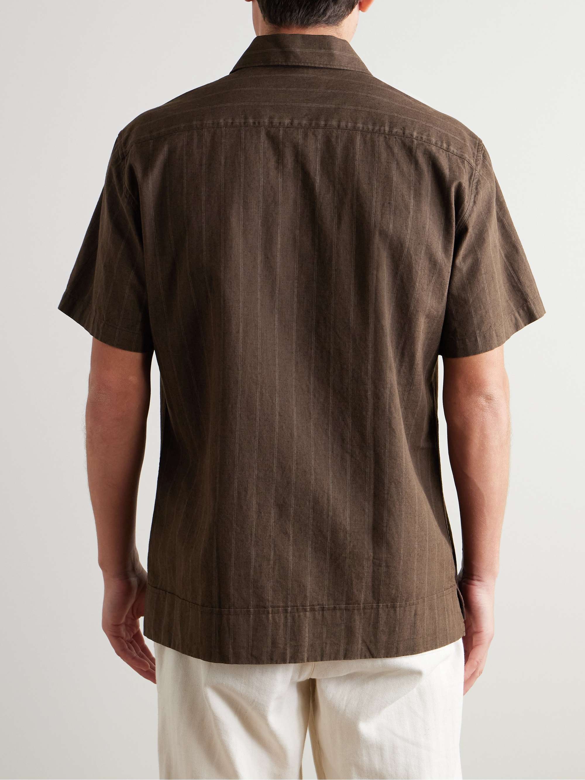 Riviera Striped Woven Shirt view