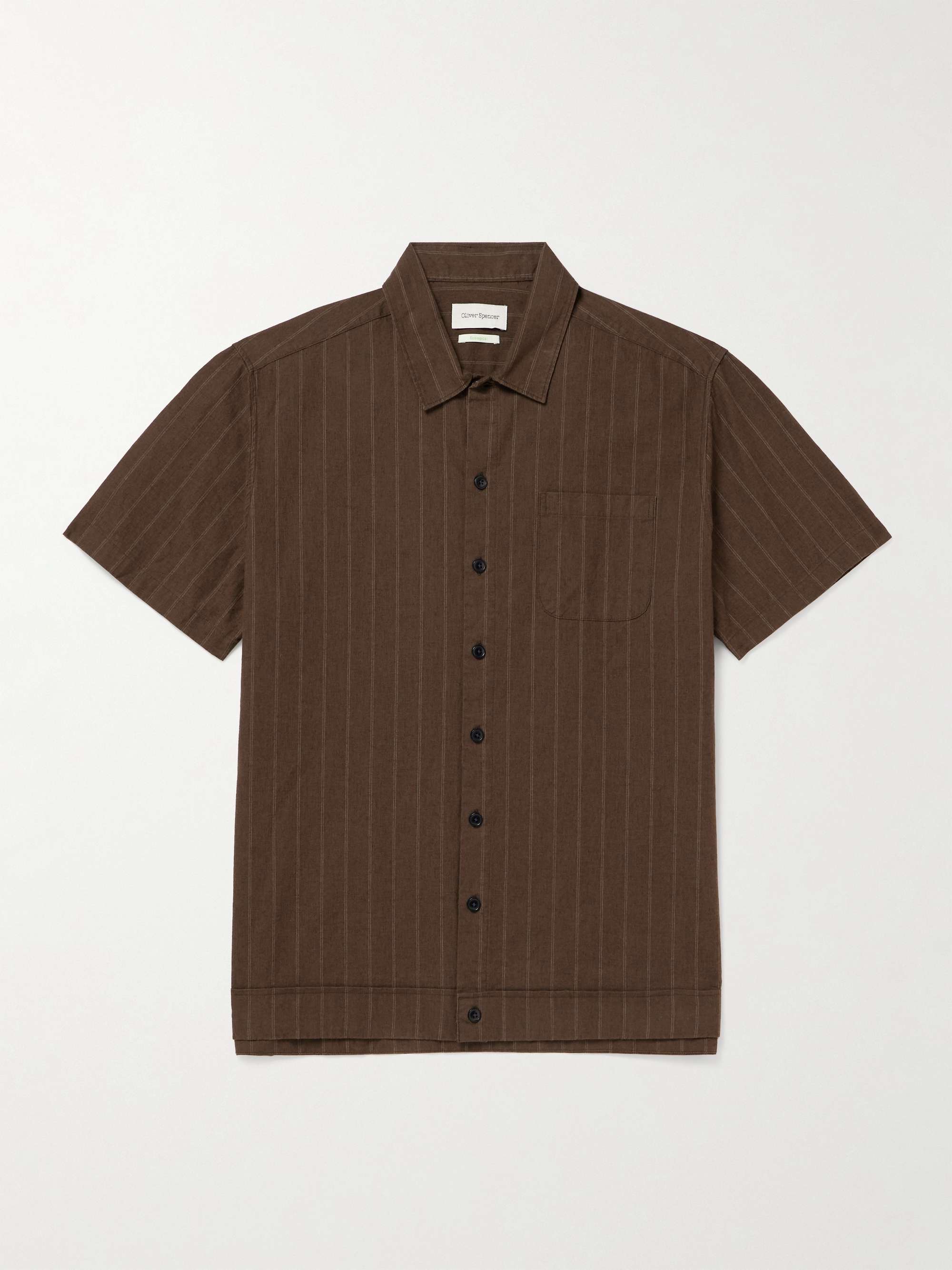 Riviera Striped Woven Shirt view
