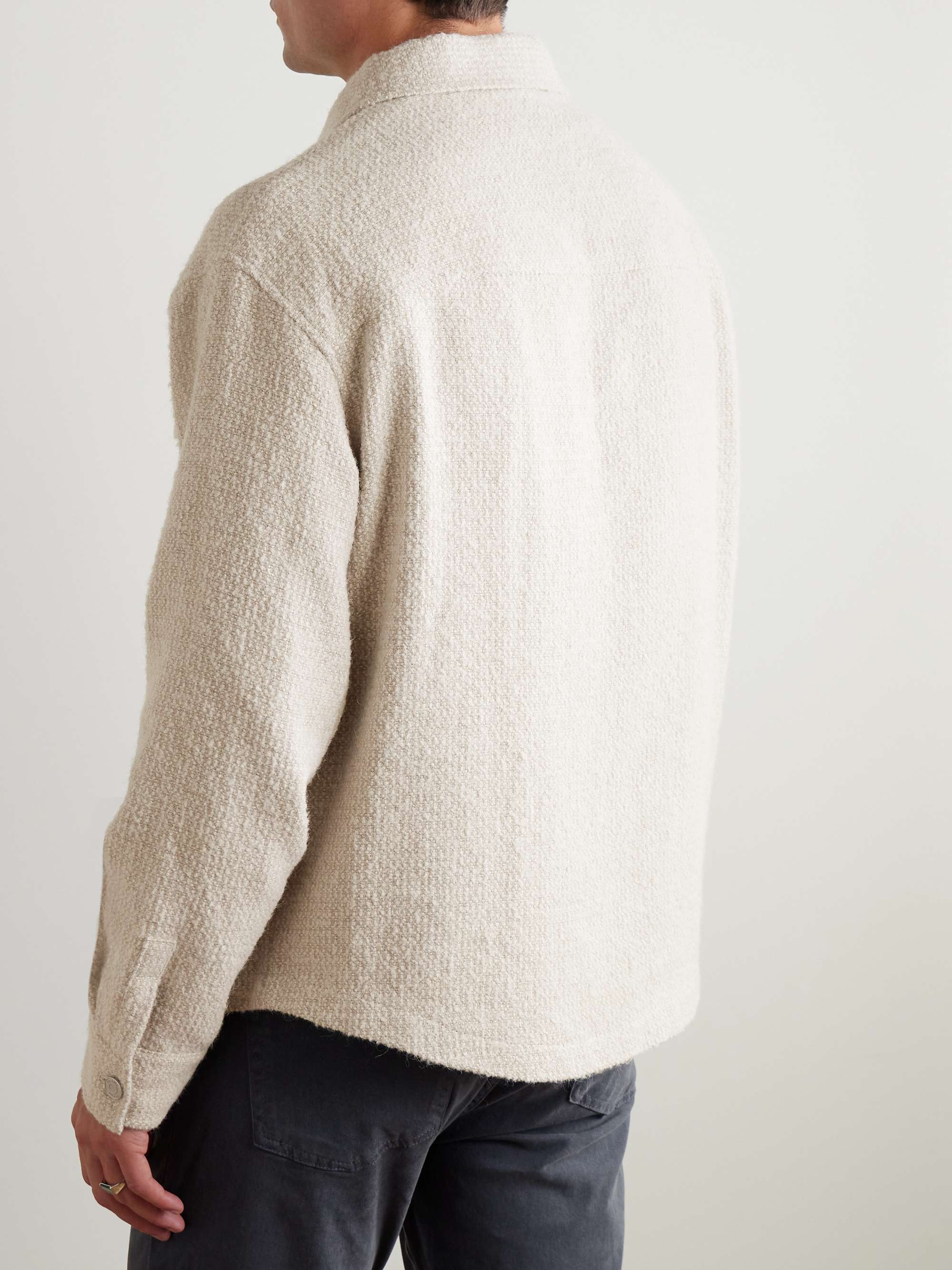 Tweed Overshirt view