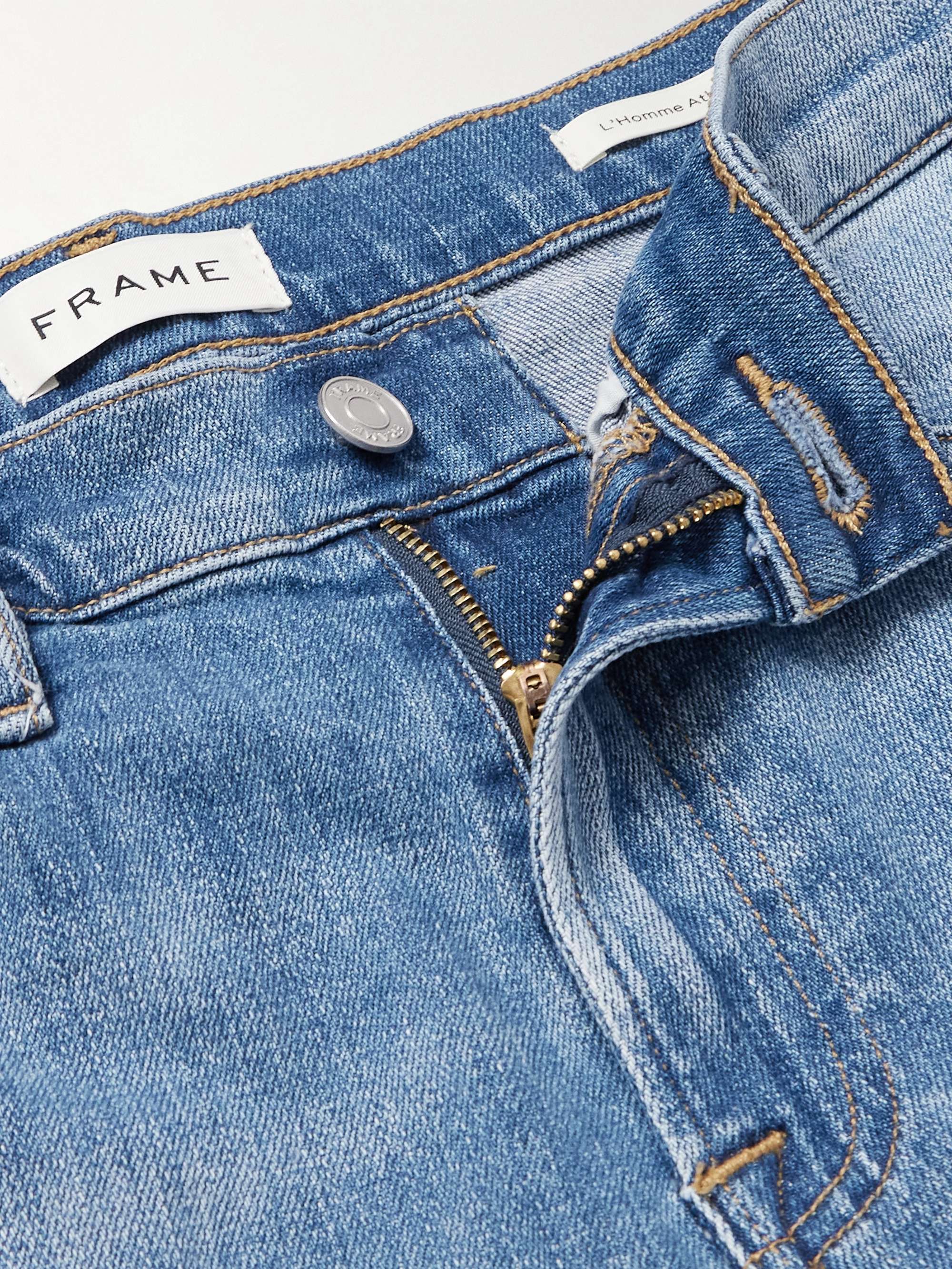 L'Homme Athletic Straight-Leg Jeans view
