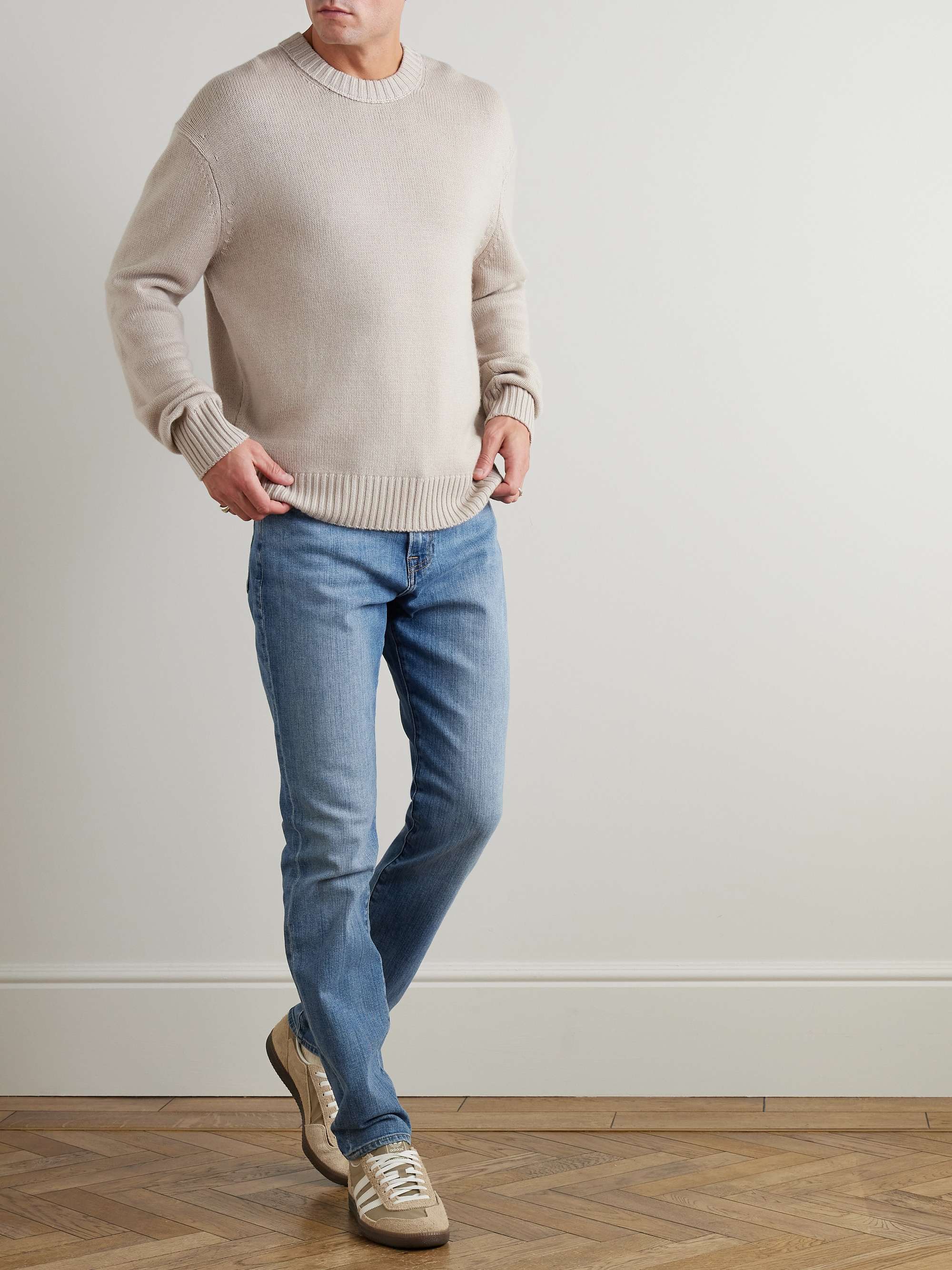 L'Homme Athletic Straight-Leg Jeans view