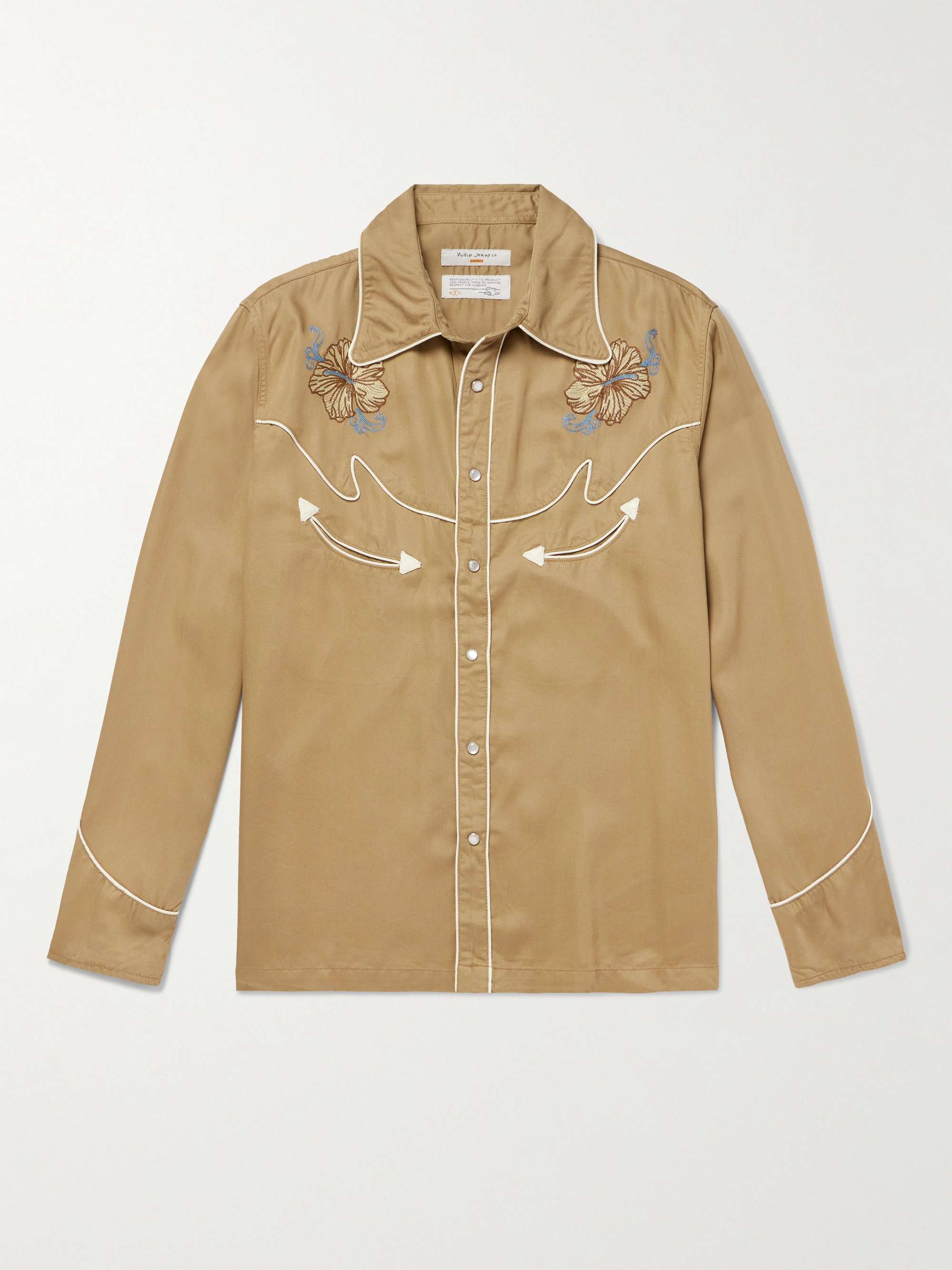 Gonzo Cowboy Piped Embroidered TENCEL™ Lyocell Western Shirt view