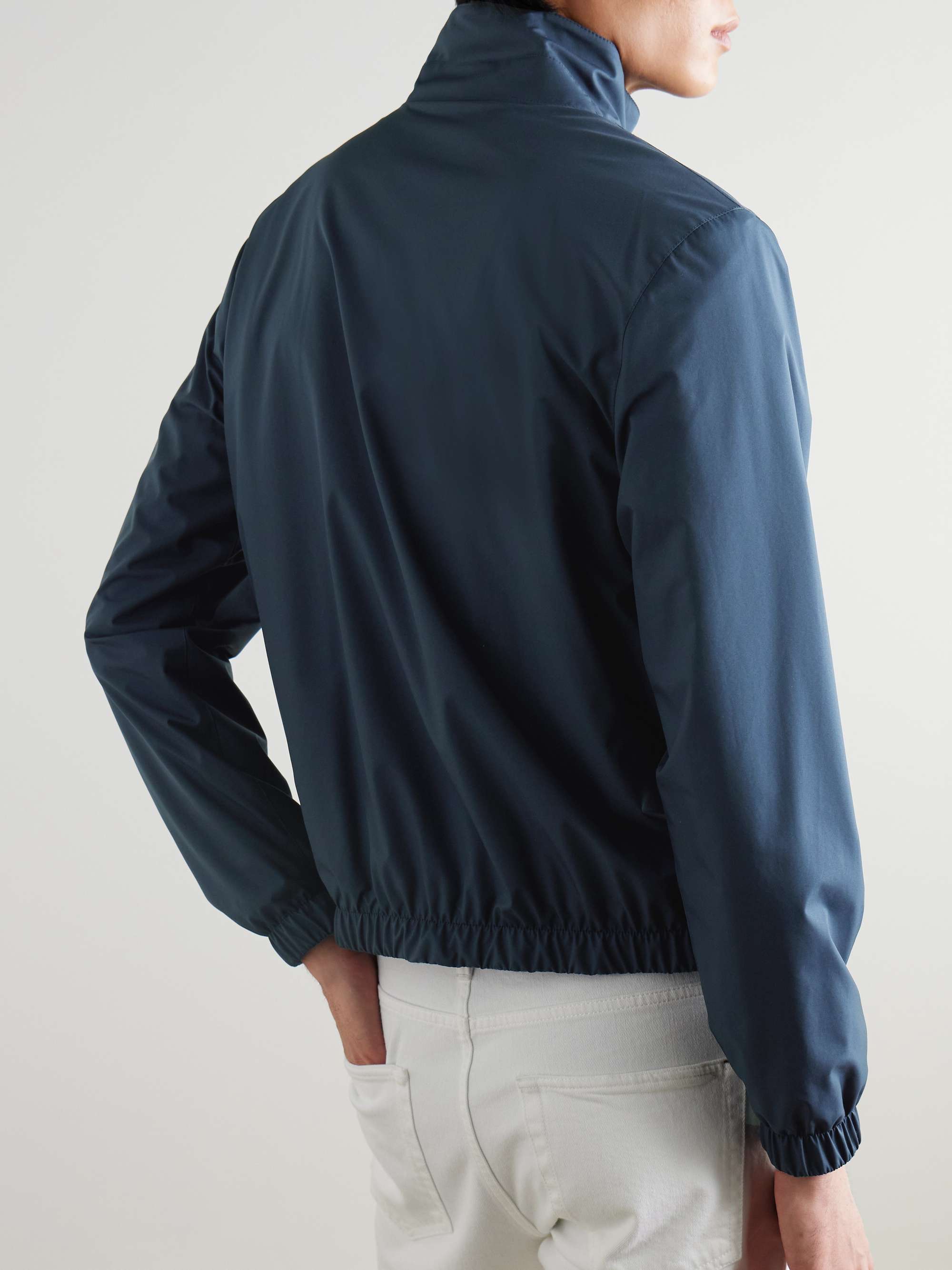 Reversible Storm System® Jersey and Twill Bomber Jacket view