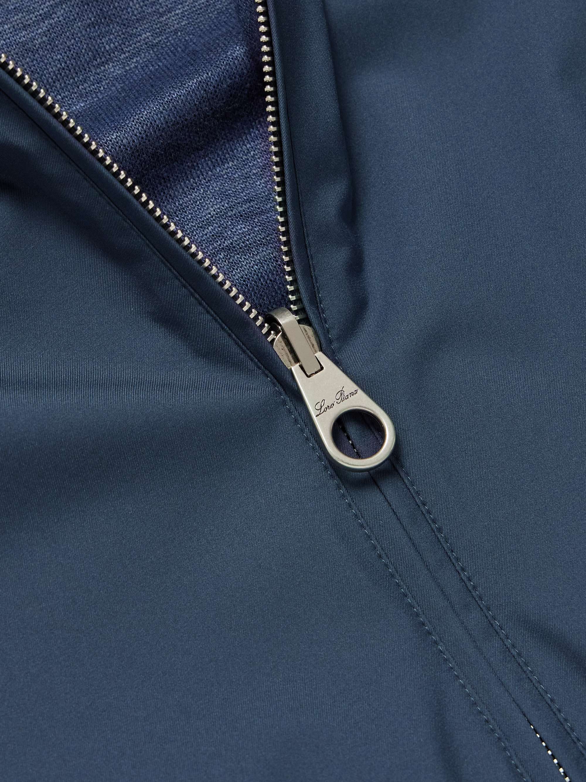 Reversible Storm System® Jersey and Twill Bomber Jacket view