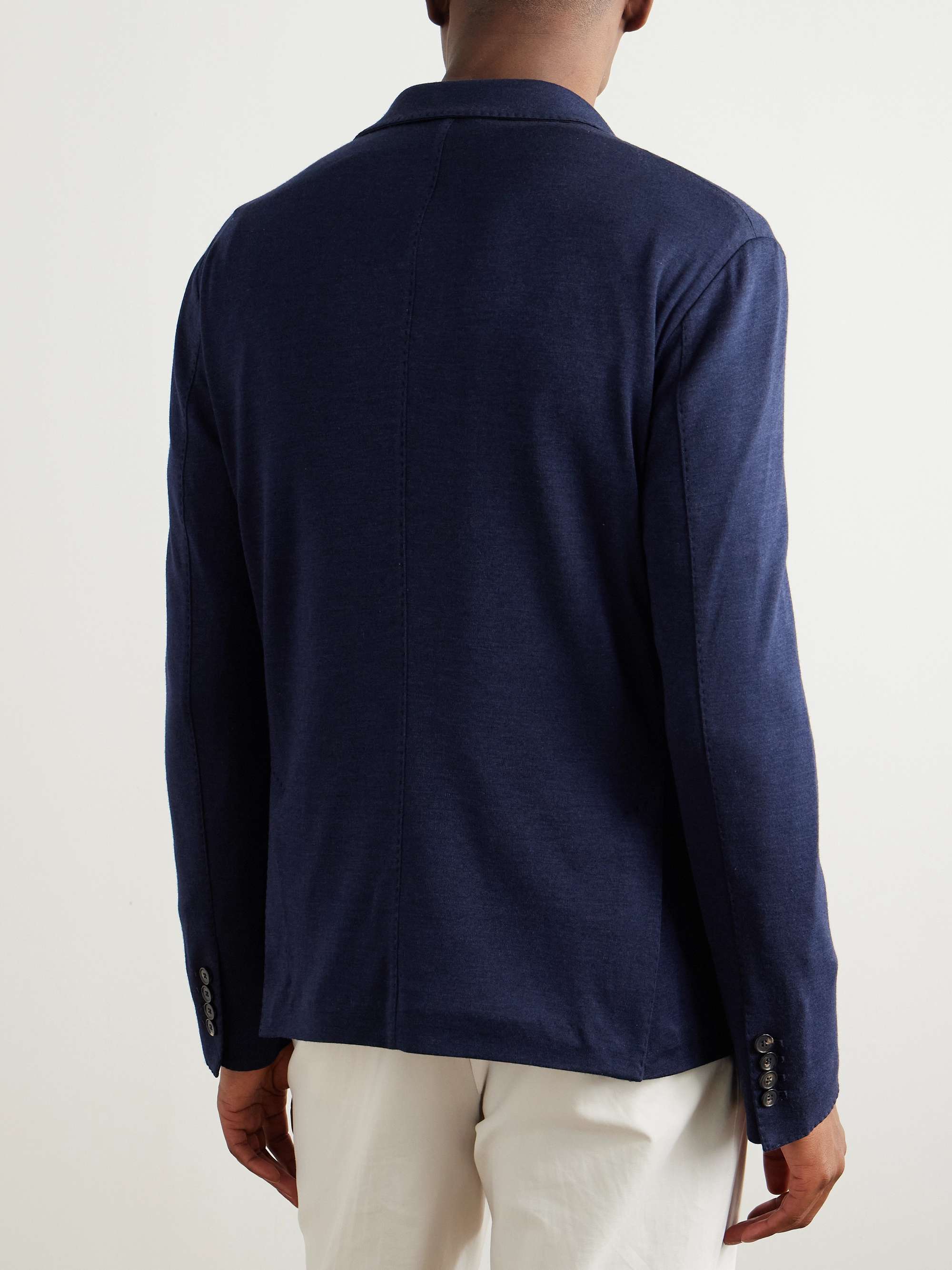 Cashmere and Silk-Blend Blazer view