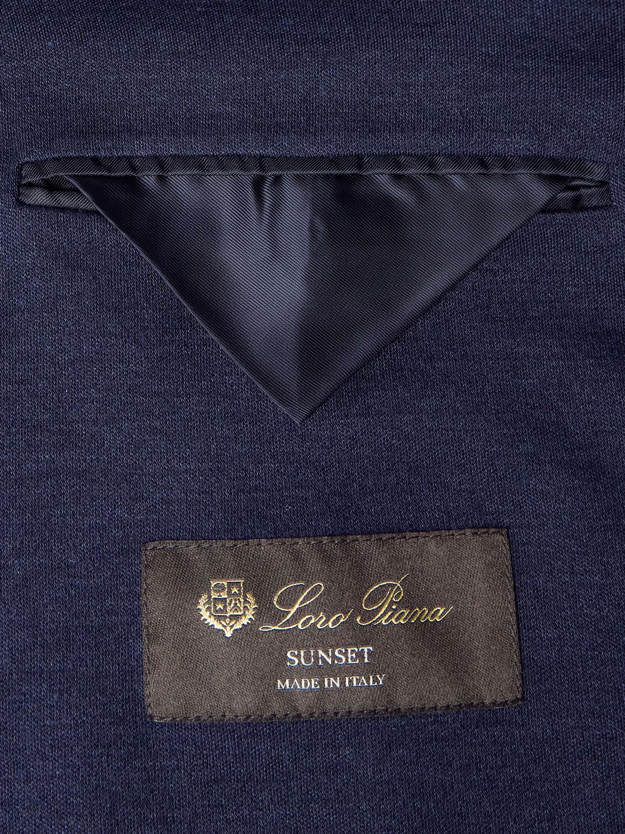 Cashmere and Silk-Blend Blazer view