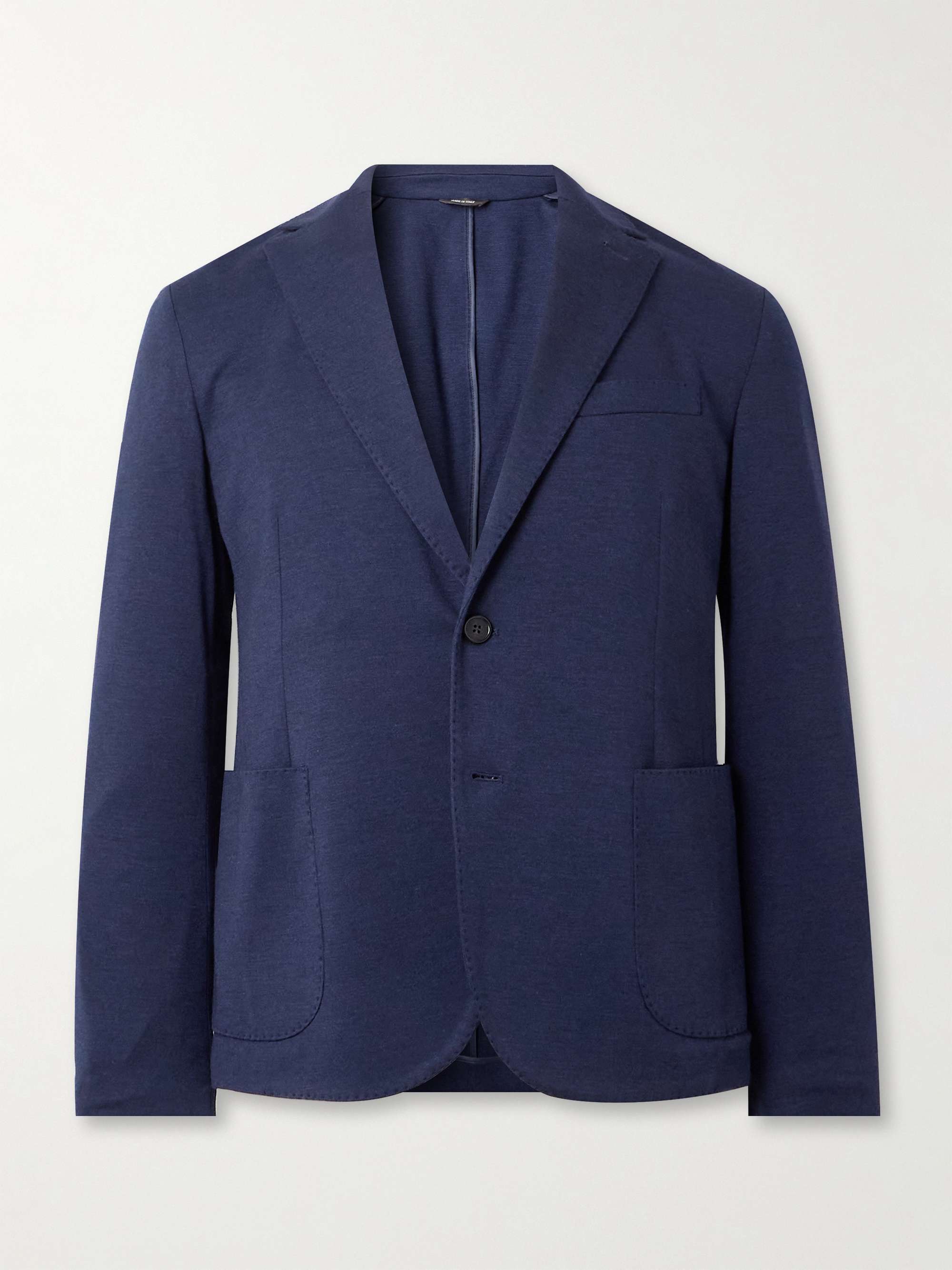 Cashmere and Silk-Blend Blazer view