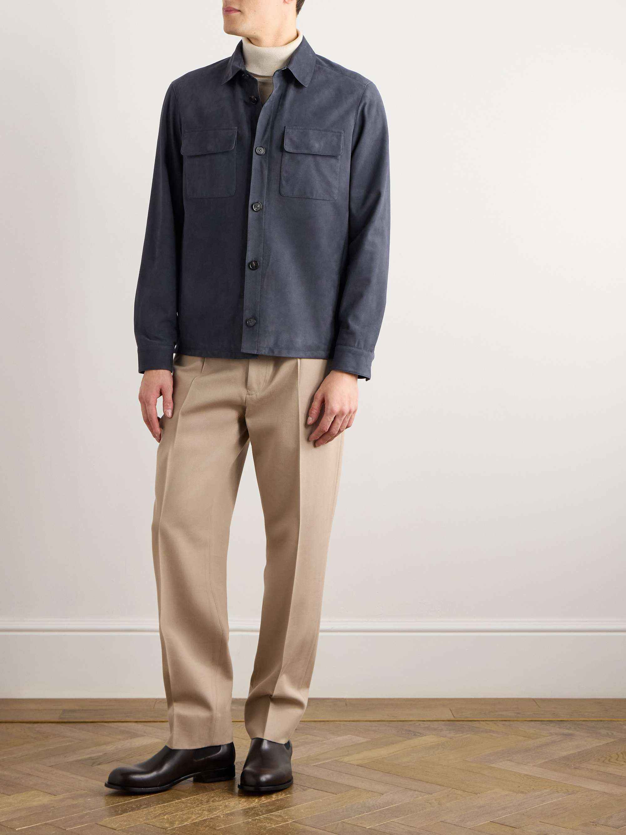 Suede Overshirt view