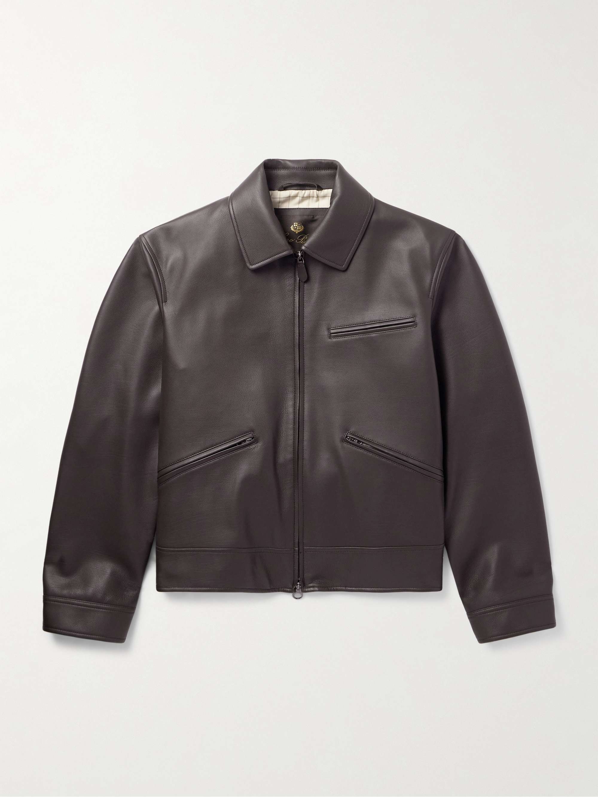Gail Full-Grain Leather Jacket view