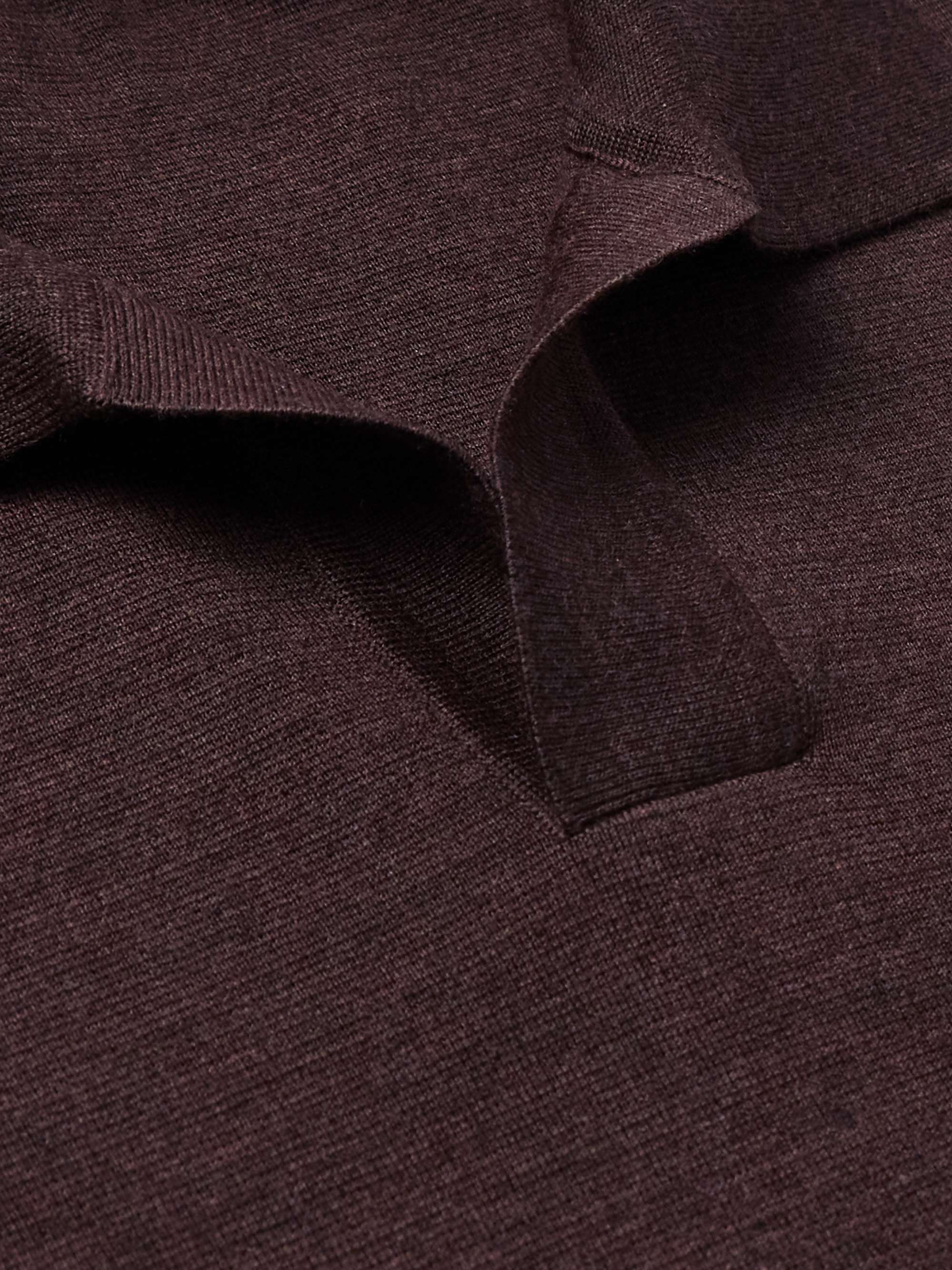 Aspen Virgin Wool Polo Shirt view
