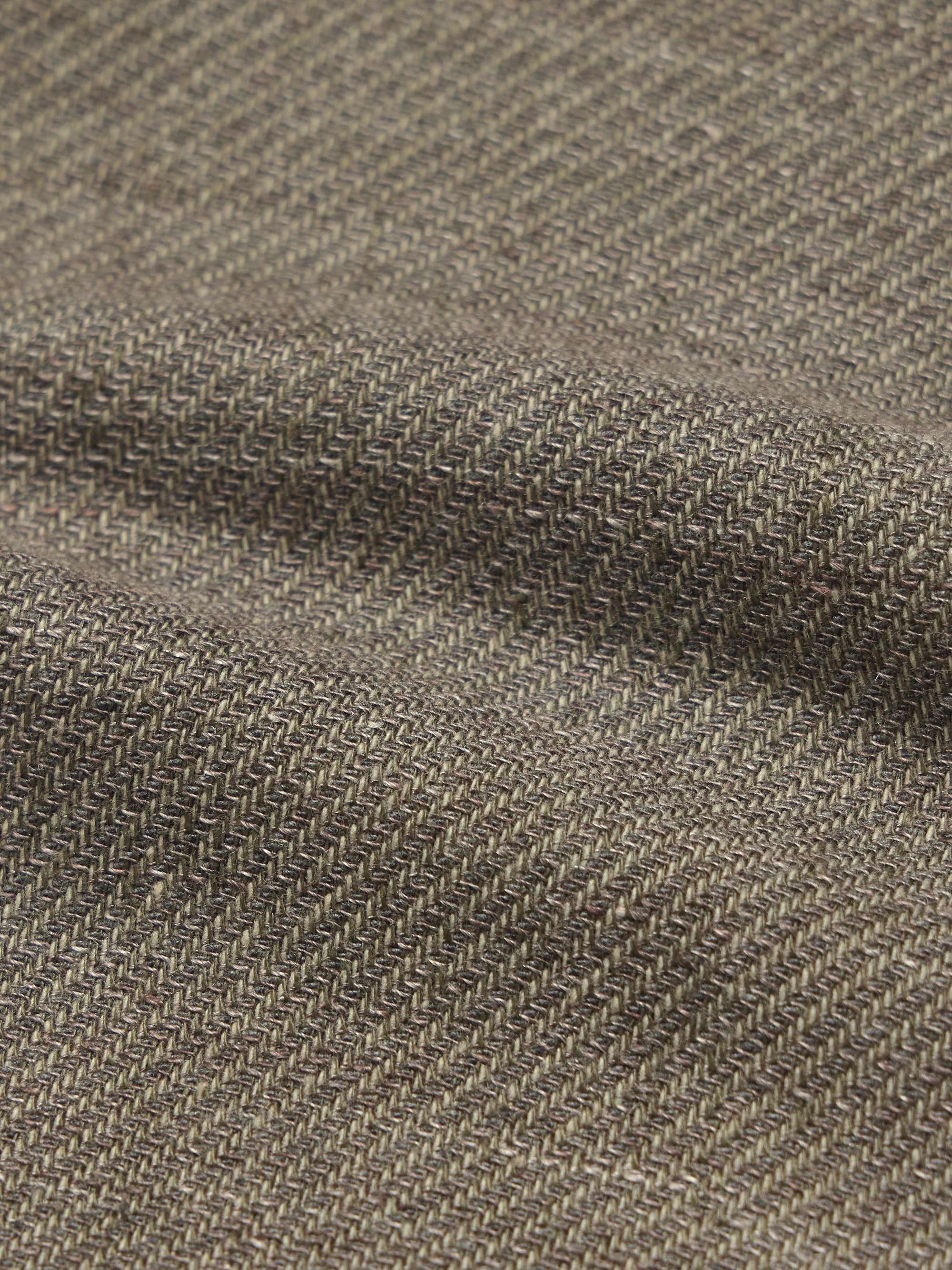 Cotton and Linen-Blend Overshirt view