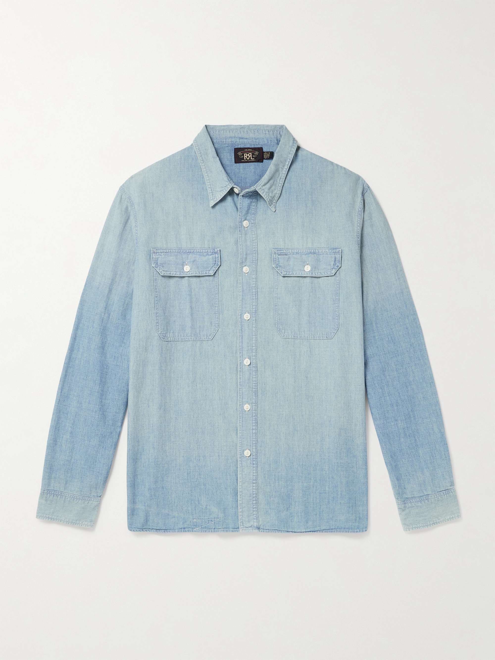 Illinois Washed-Denim Shirt view