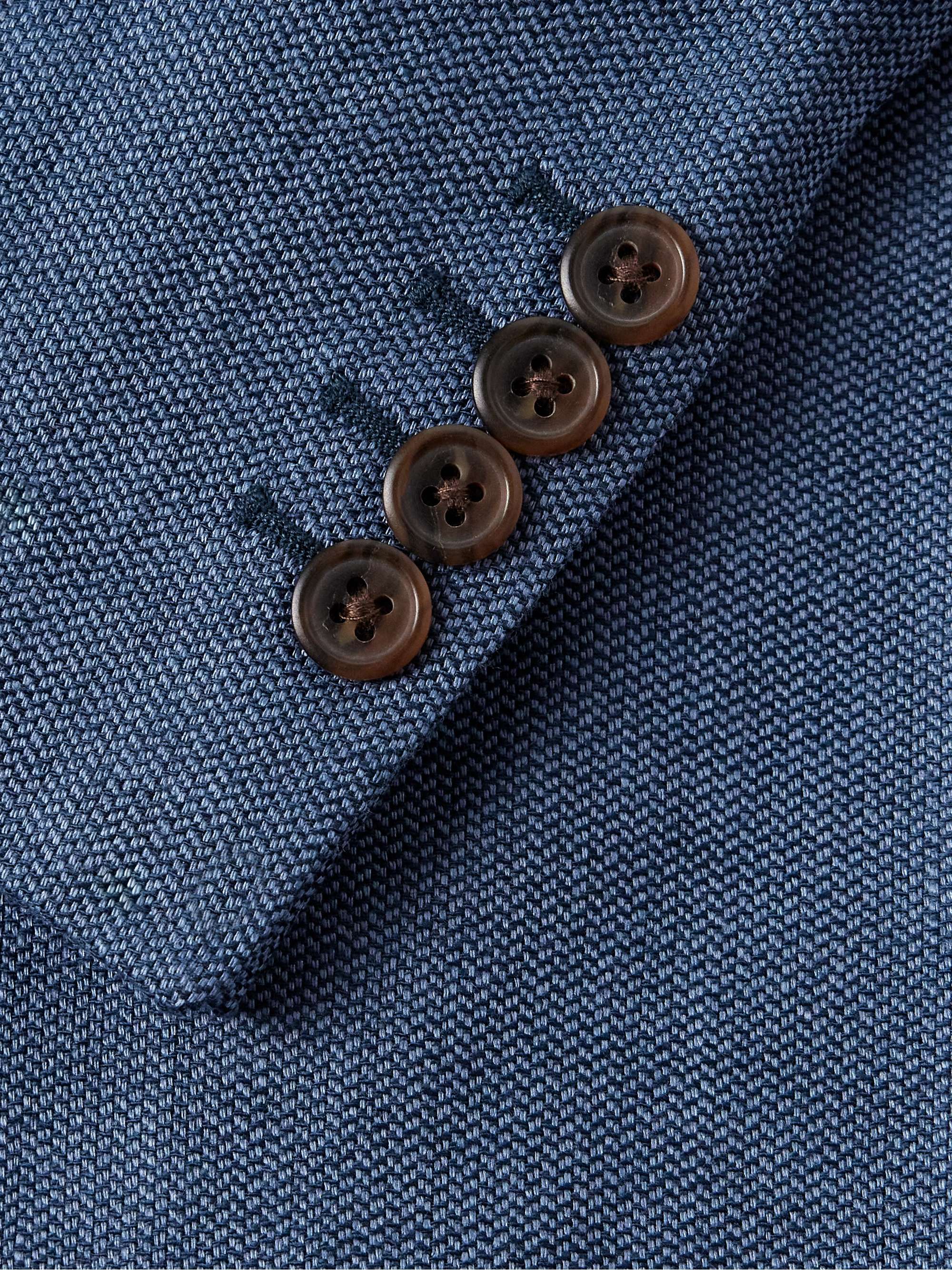 Linen-Blend Blazer view