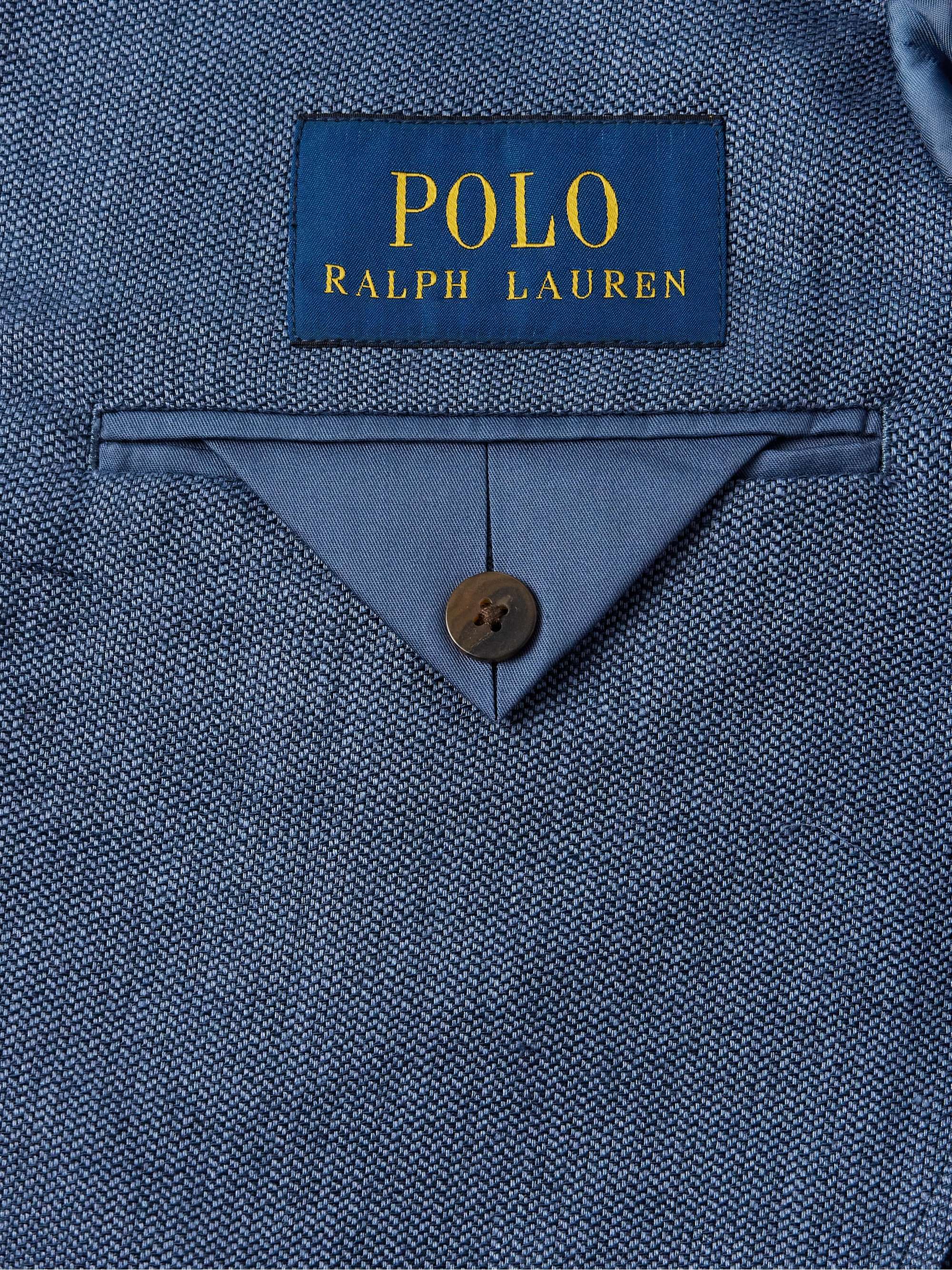 Linen-Blend Blazer view