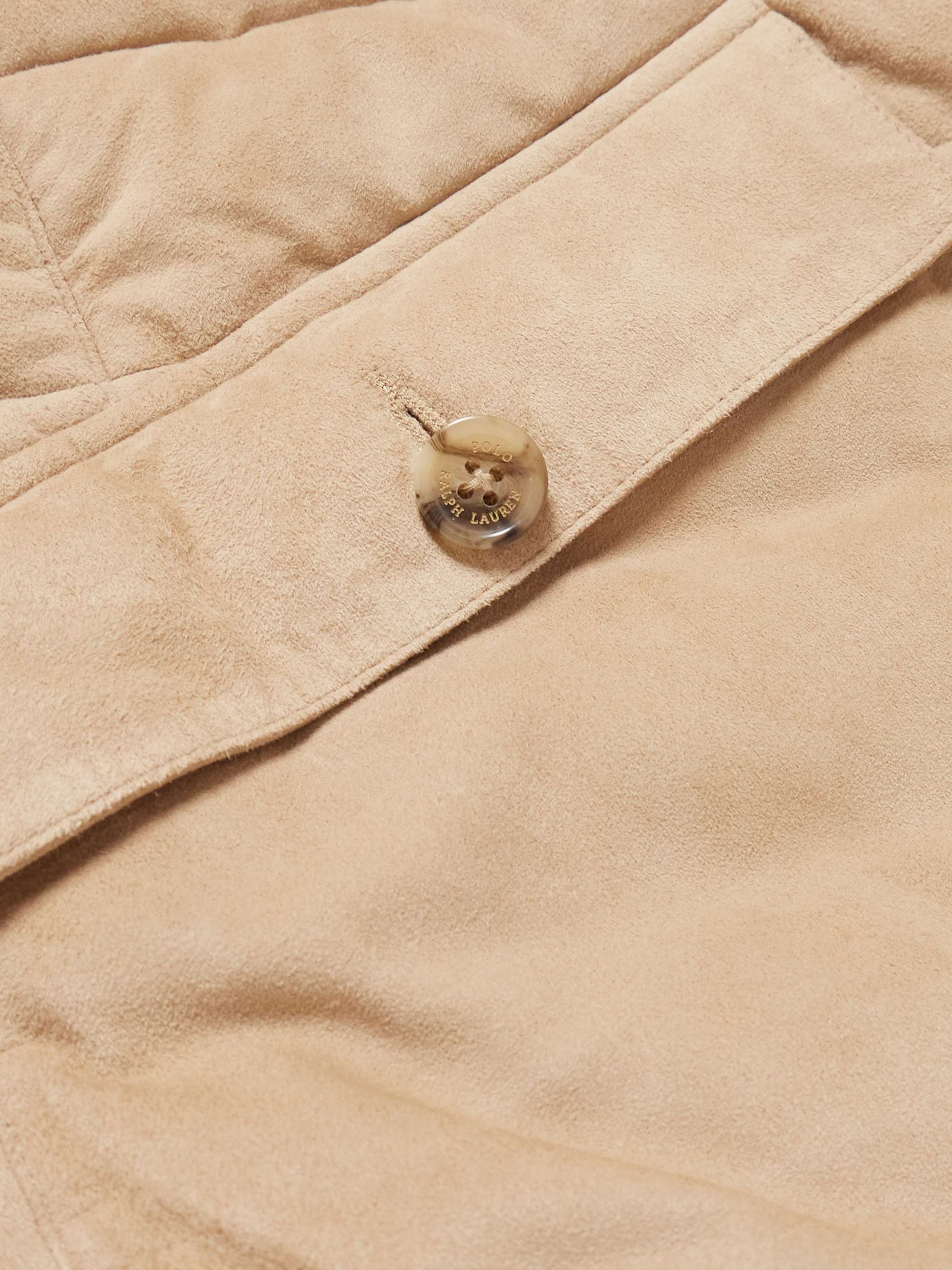 Quilted Suede Gilet view