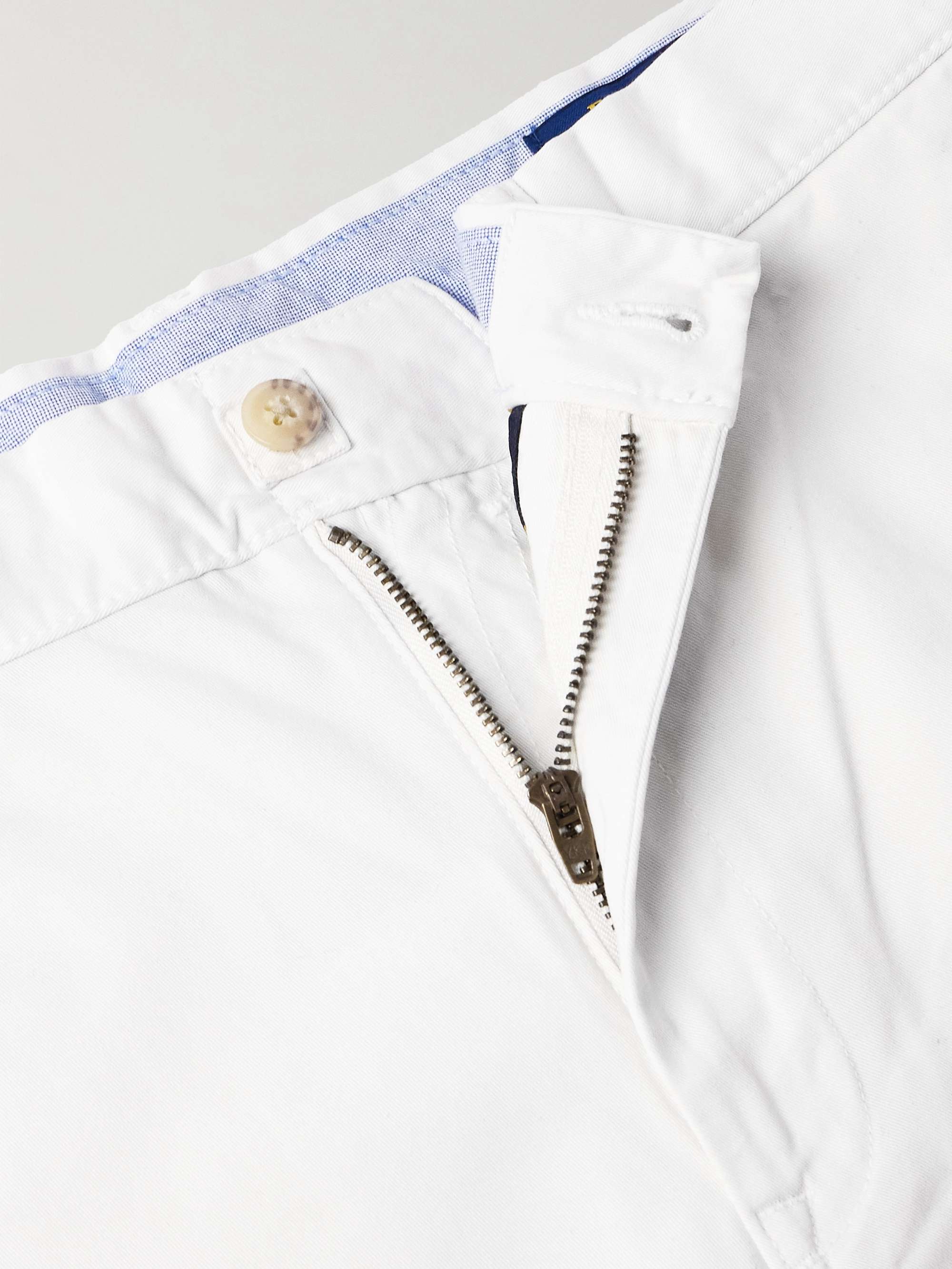Bedford Slim-Fit Cotton-Blend Twill Shorts view