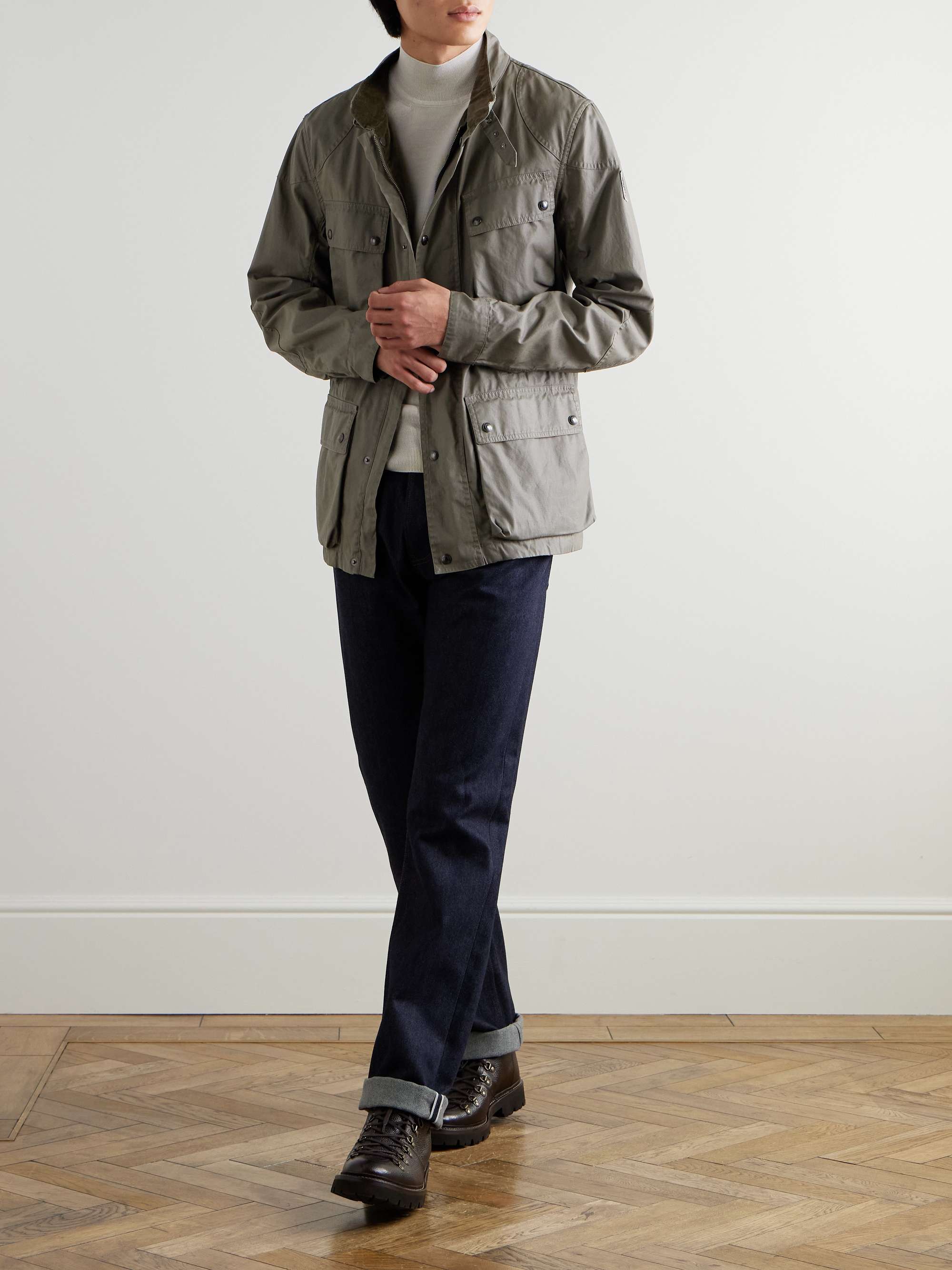 Fieldmaster Waxed Cotton-Blend Jacket view
