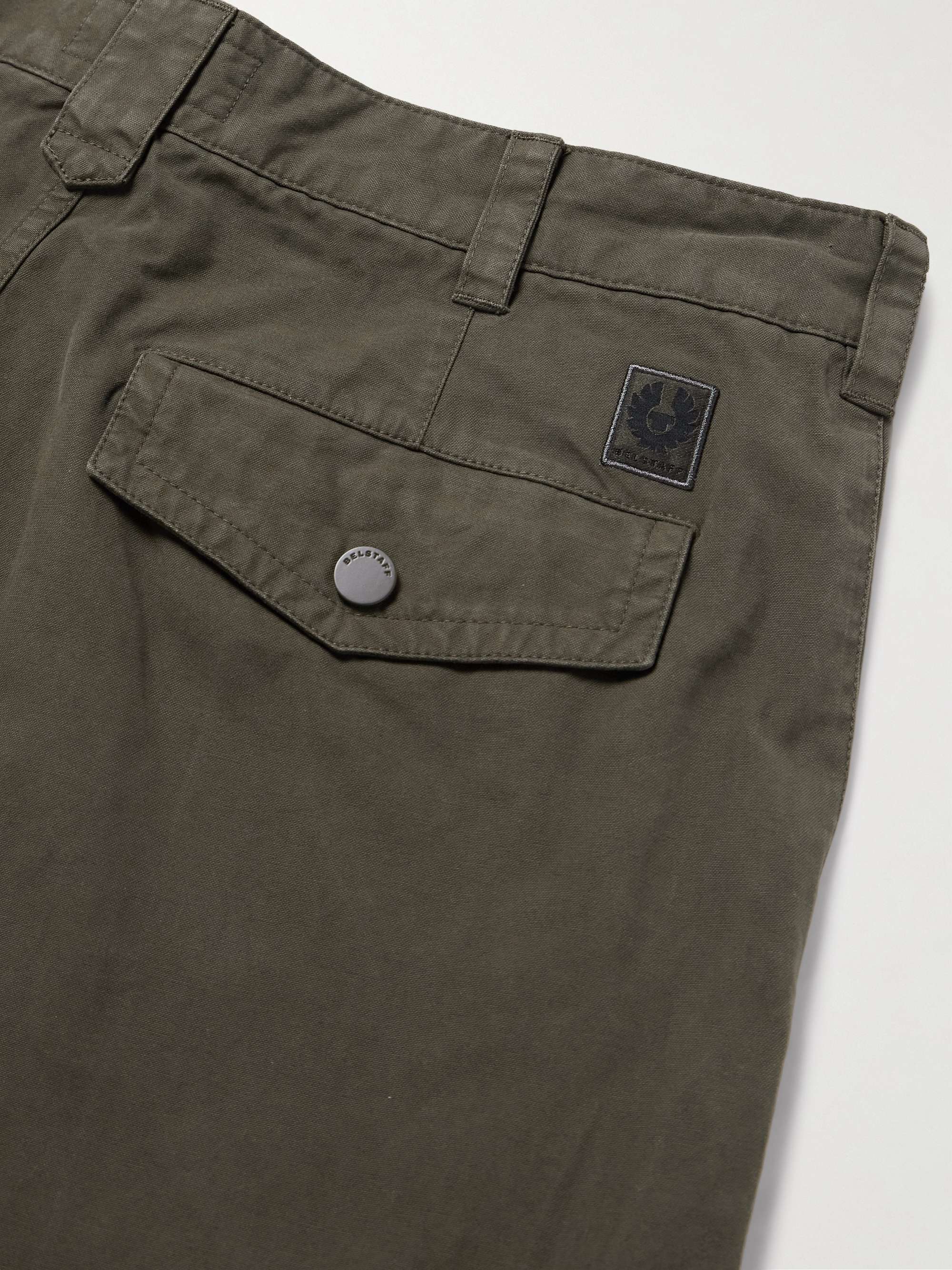 Dispatch Straight-Leg Garment-Dyed Cotton Cargo Trousers view