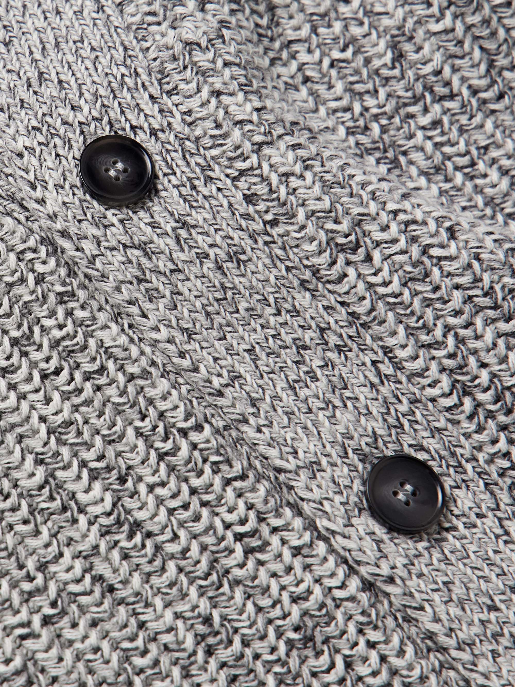 Miles Ribbed Organic Cotton Cardigan view