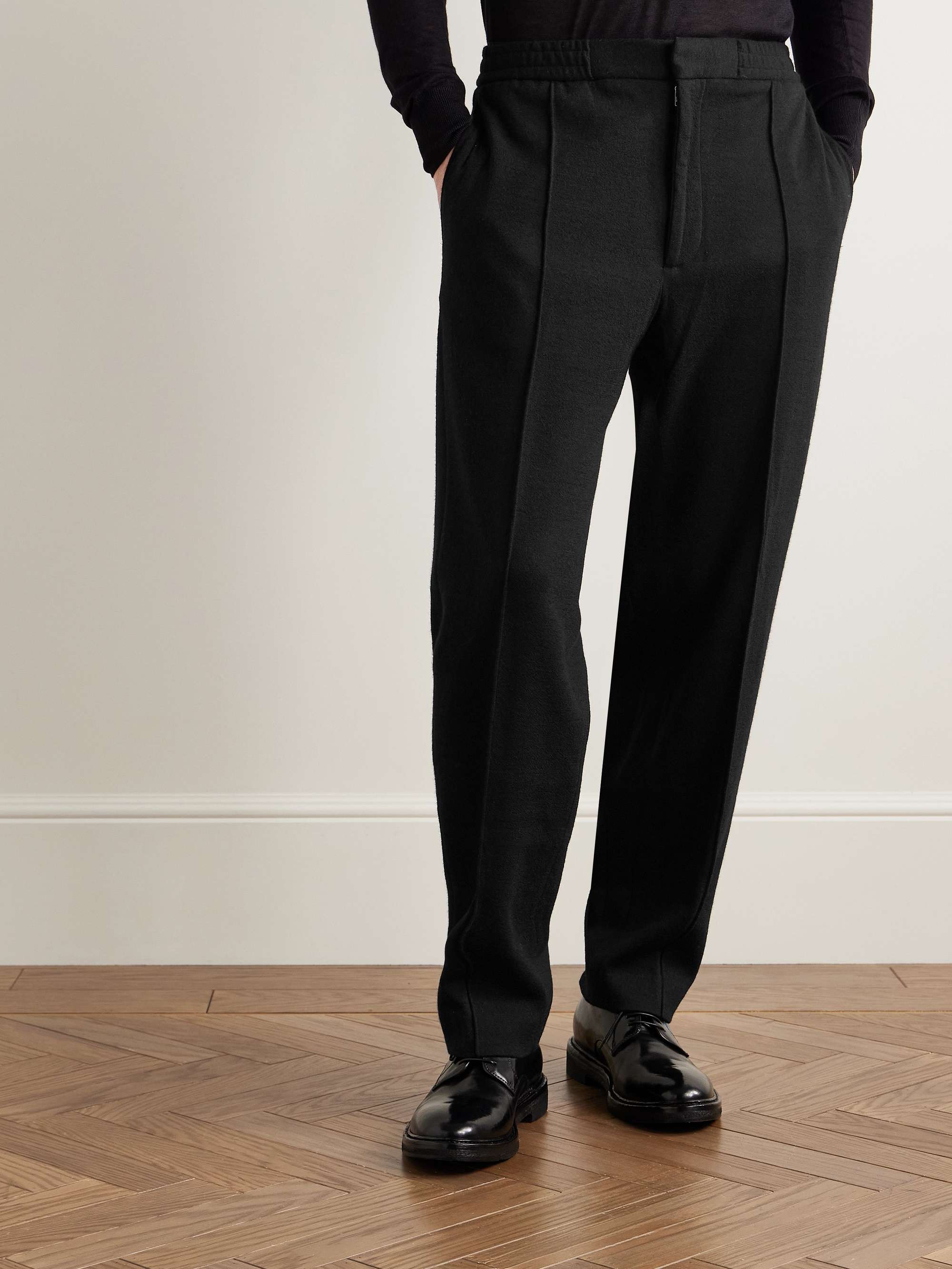 Walter Tapered Jersey Trousers view