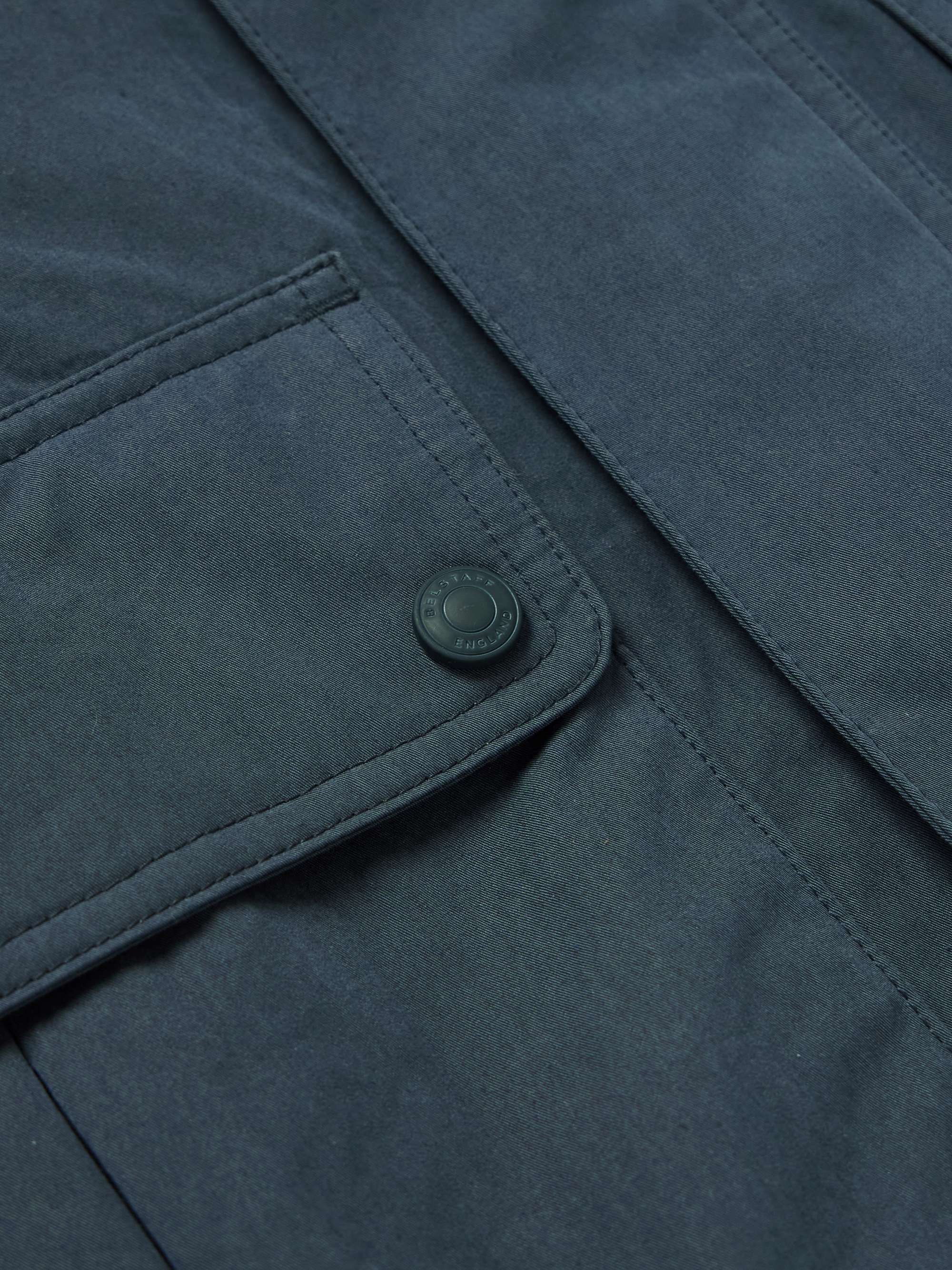 Drome Cotton-Blend Gabardine Hooded Jacket view
