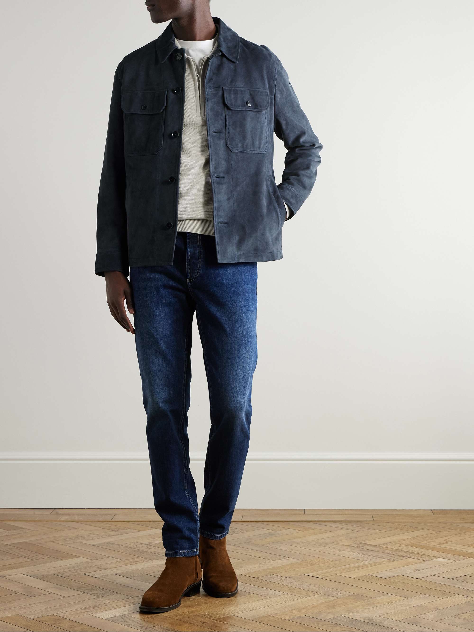 Waypoint Suede Overshirt view
