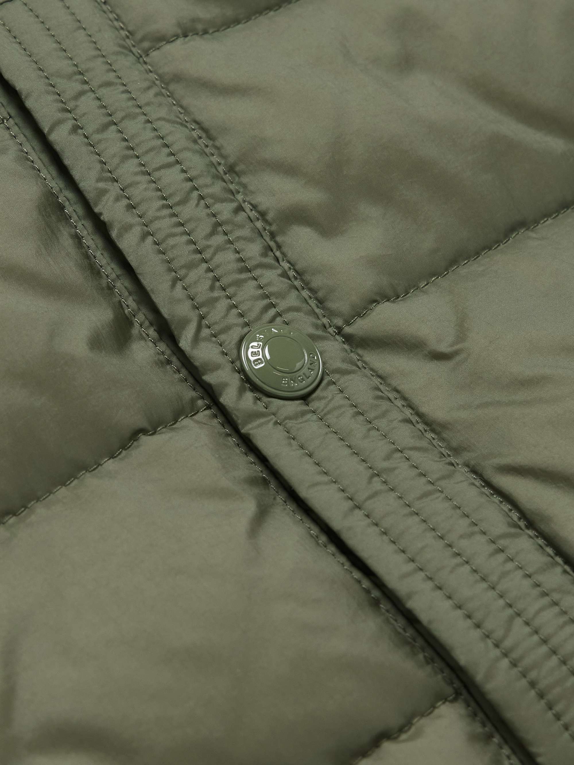 Circuit Logo-Appliquéd Quilted Recycled-Shell Down Jacket view
