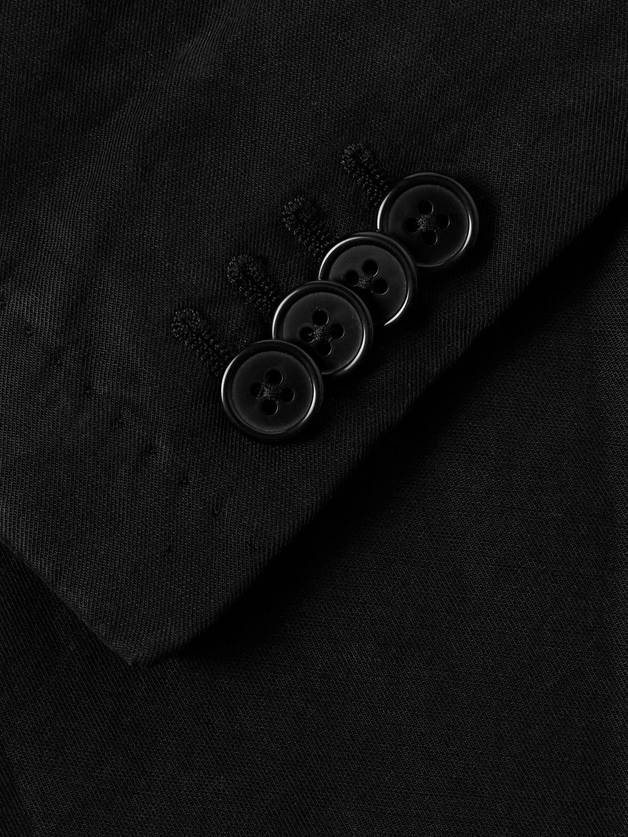 Nehemiah Garment-Dyed Lyocell, Linen and Cotton-Blend Twill Suit Jacket view
