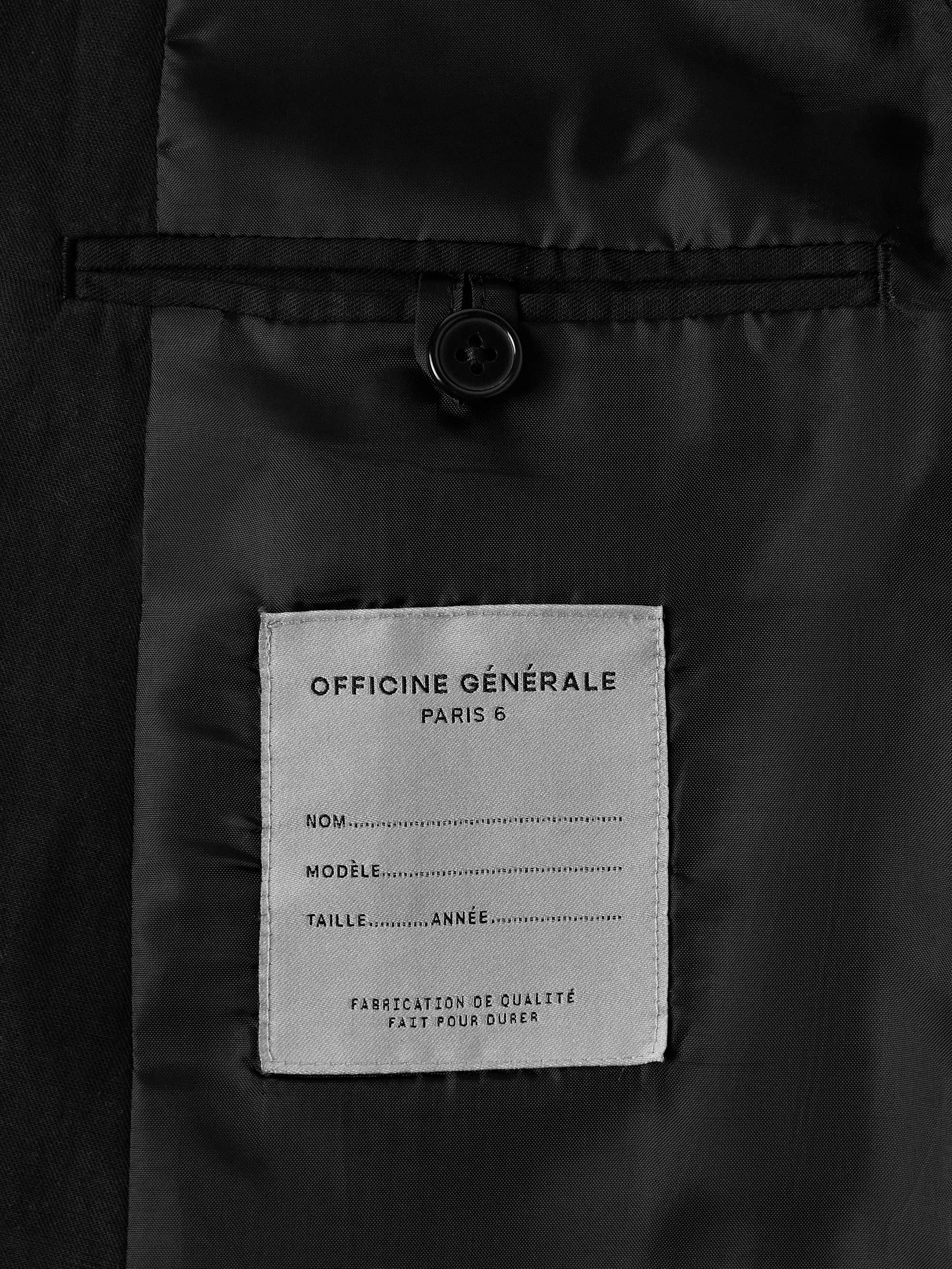 Nehemiah Garment-Dyed Lyocell, Linen and Cotton-Blend Twill Suit Jacket view